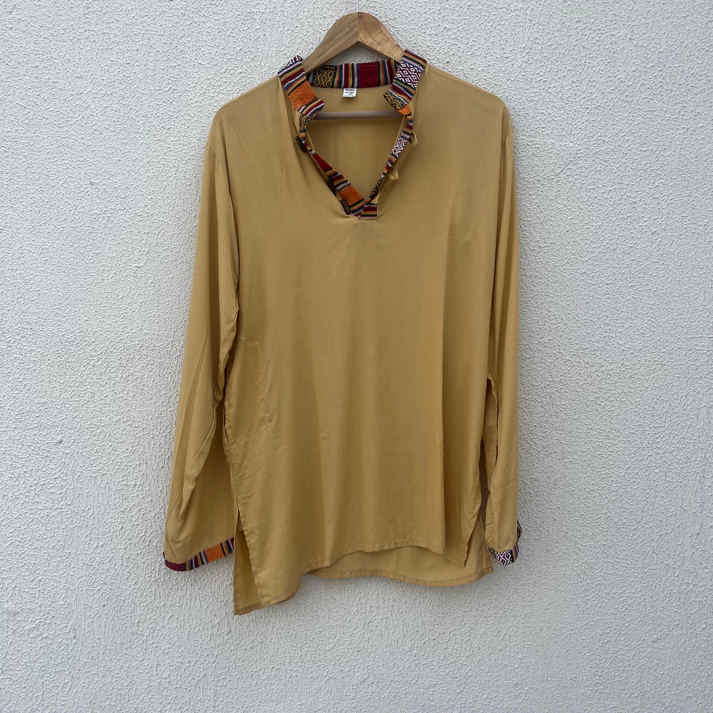 Nepali Kurta - Golden