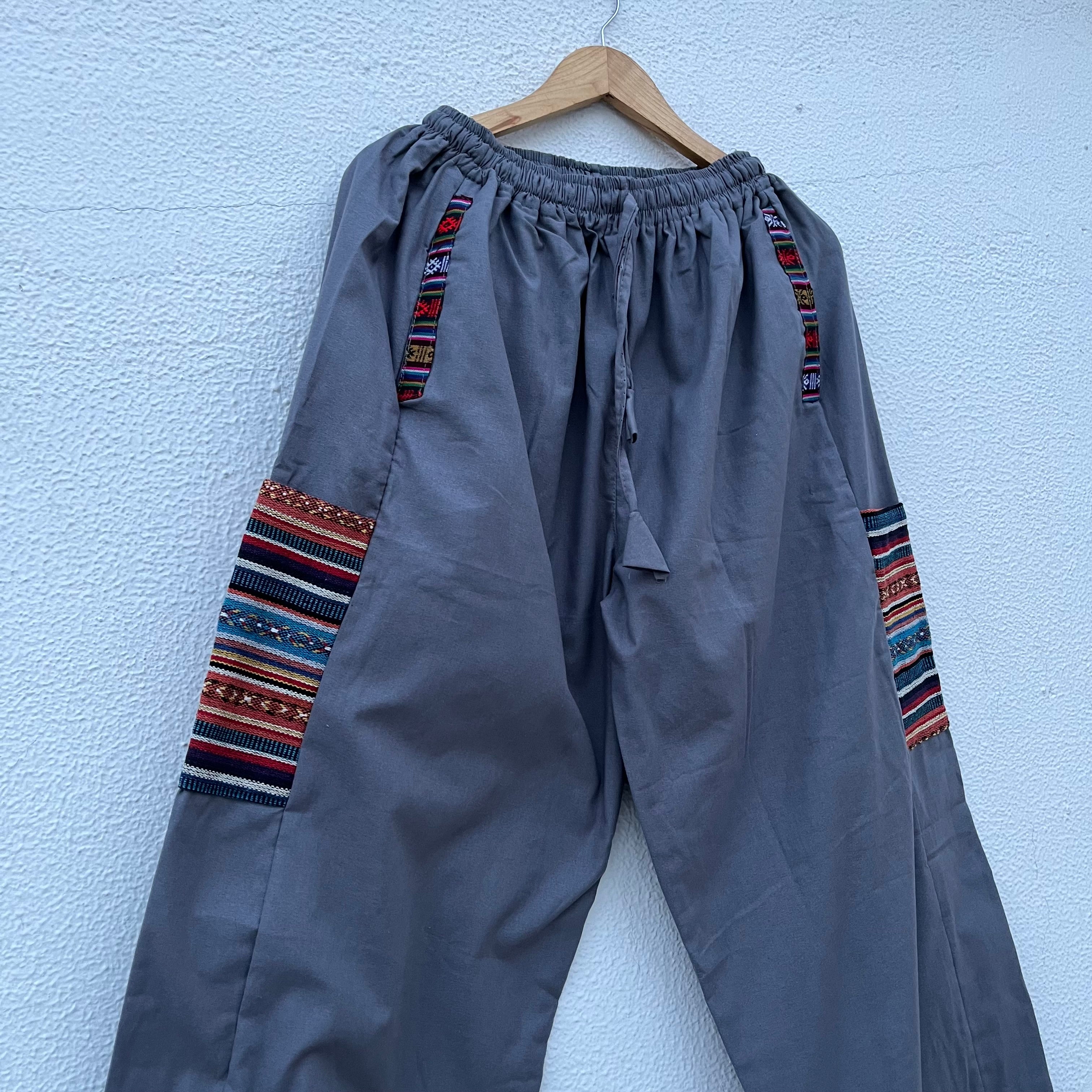 Pahadi Boho Pants - Grey