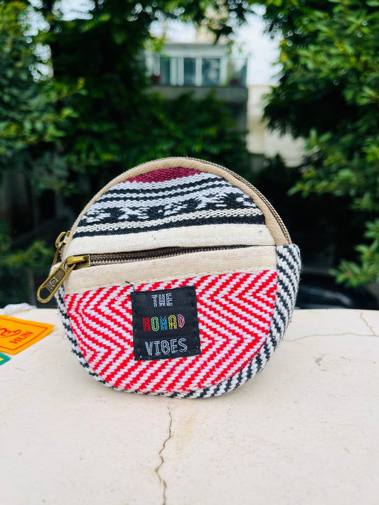 Mini Hemp Pouch (Round)