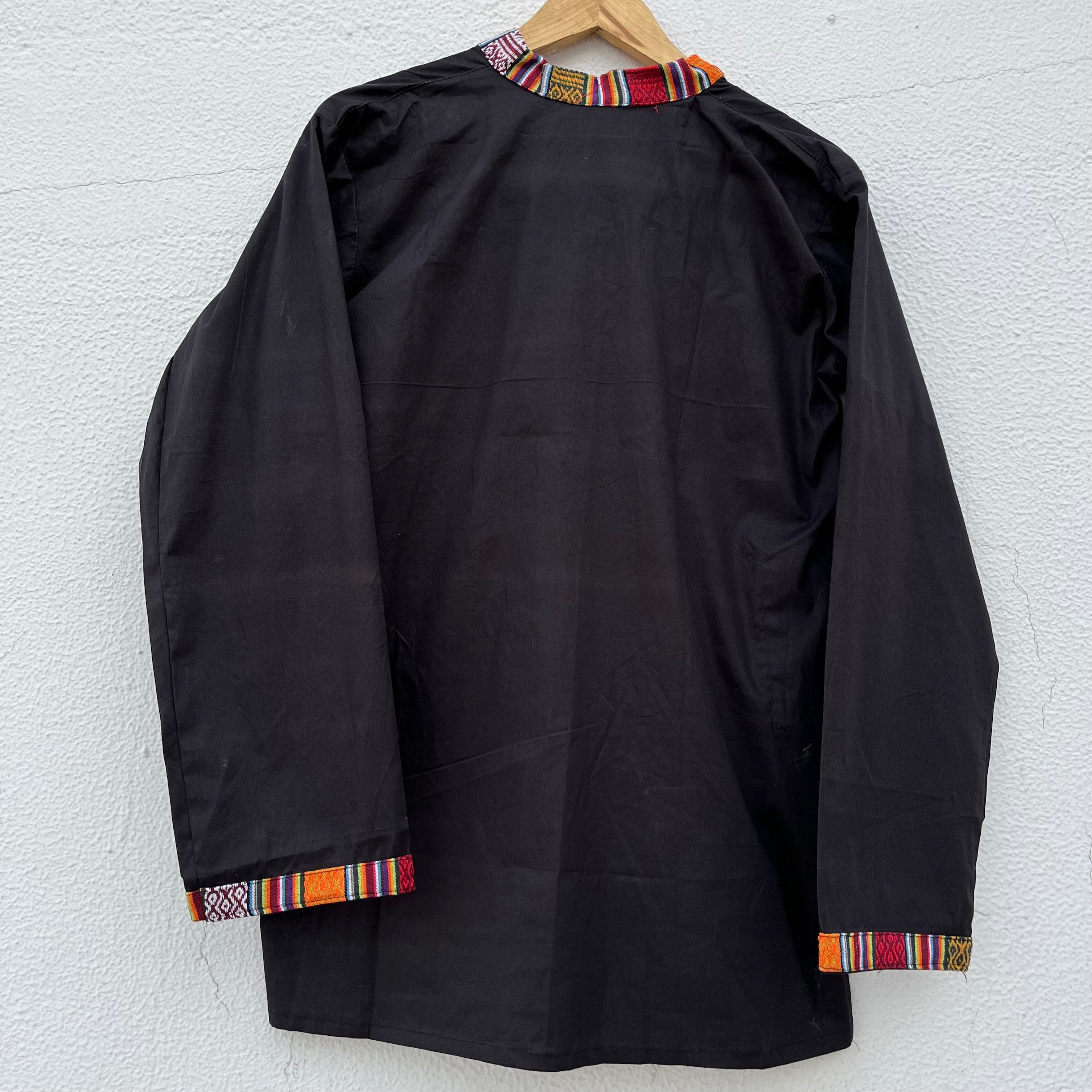 Nepali Kurta - Black