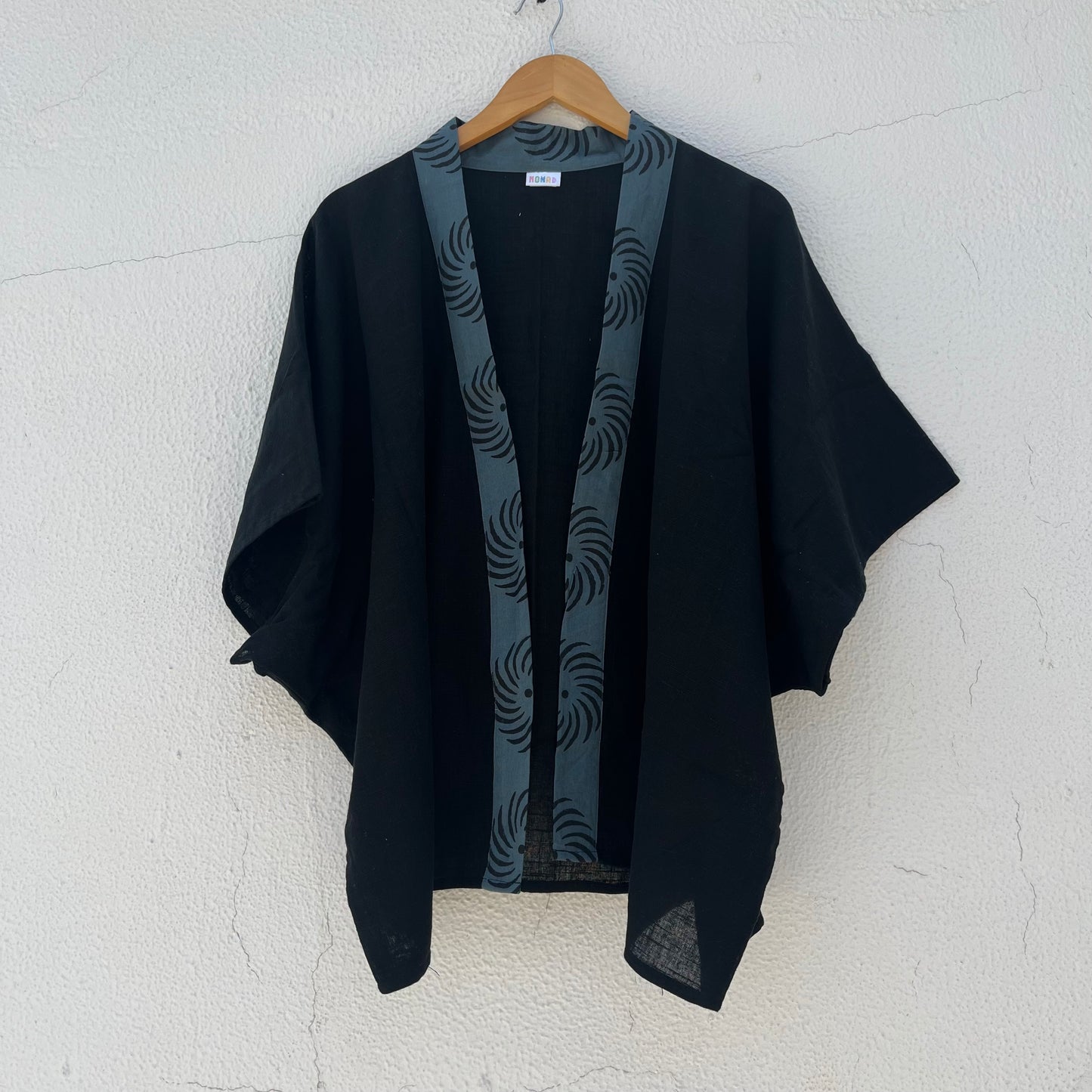 Arika Cotton Shrug- Midnight Black