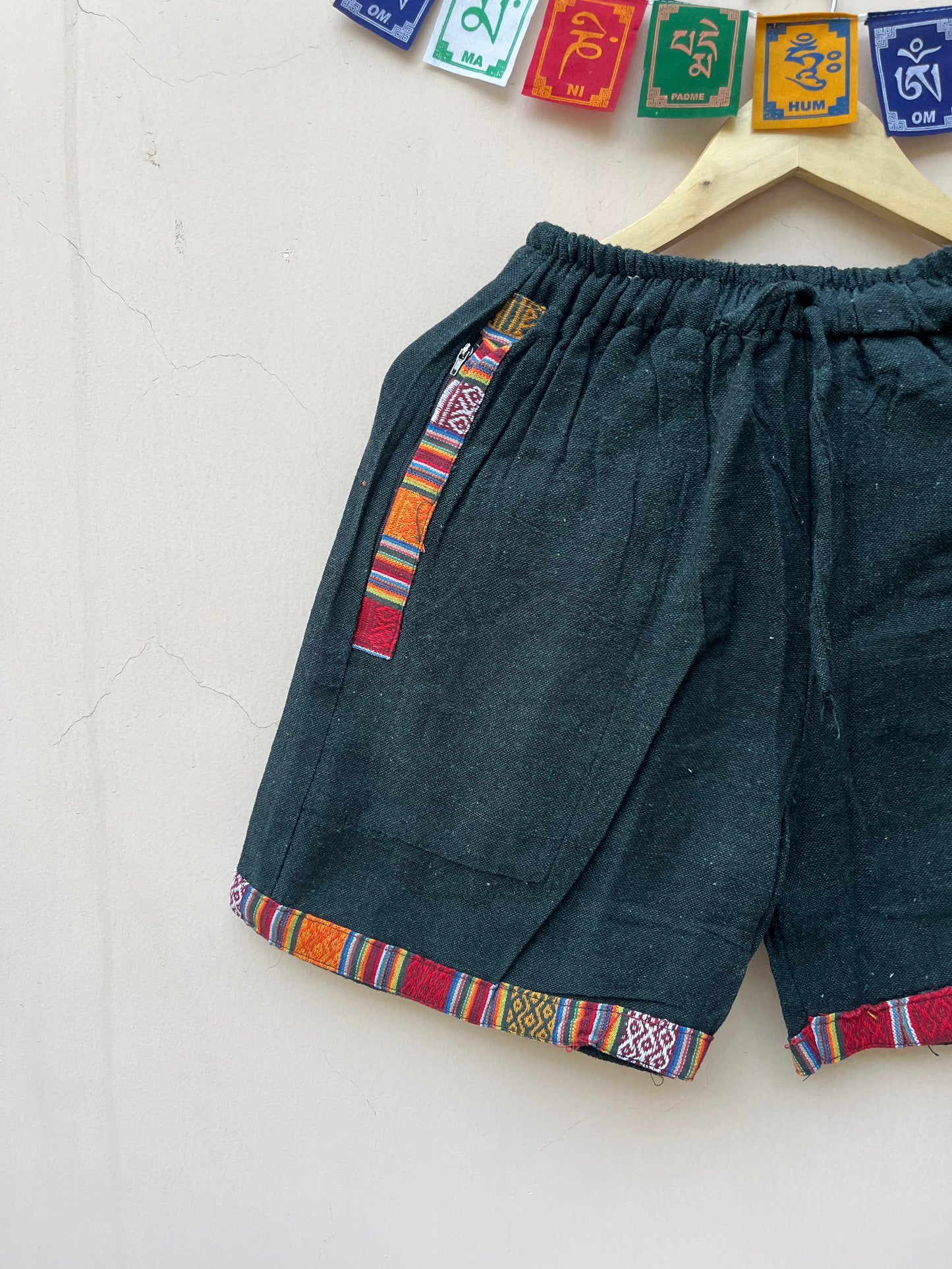 Pahadi Shorts - Dark Green