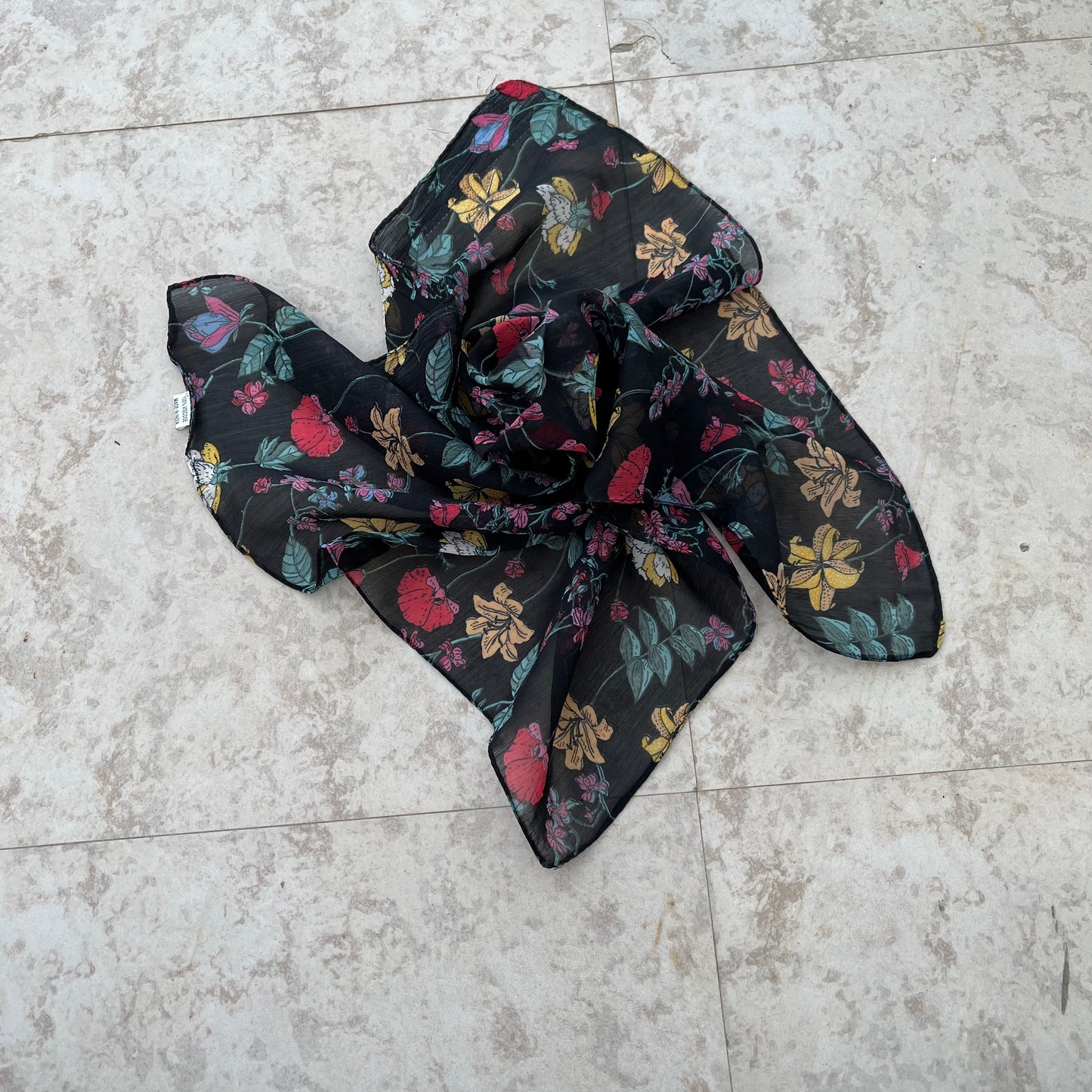 Chiffon Bandana : Multicolour