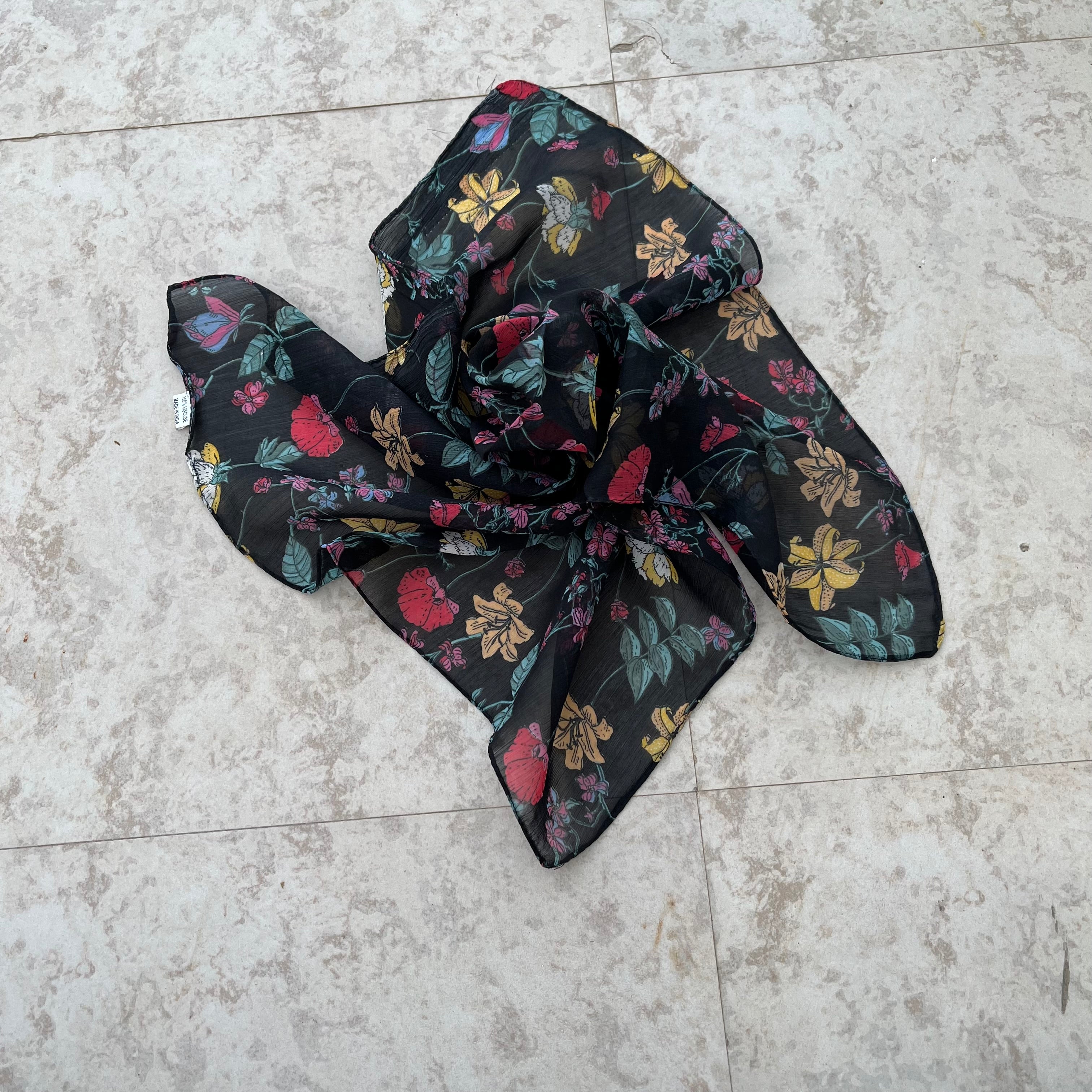 Chiffon Bandana : Multicolour