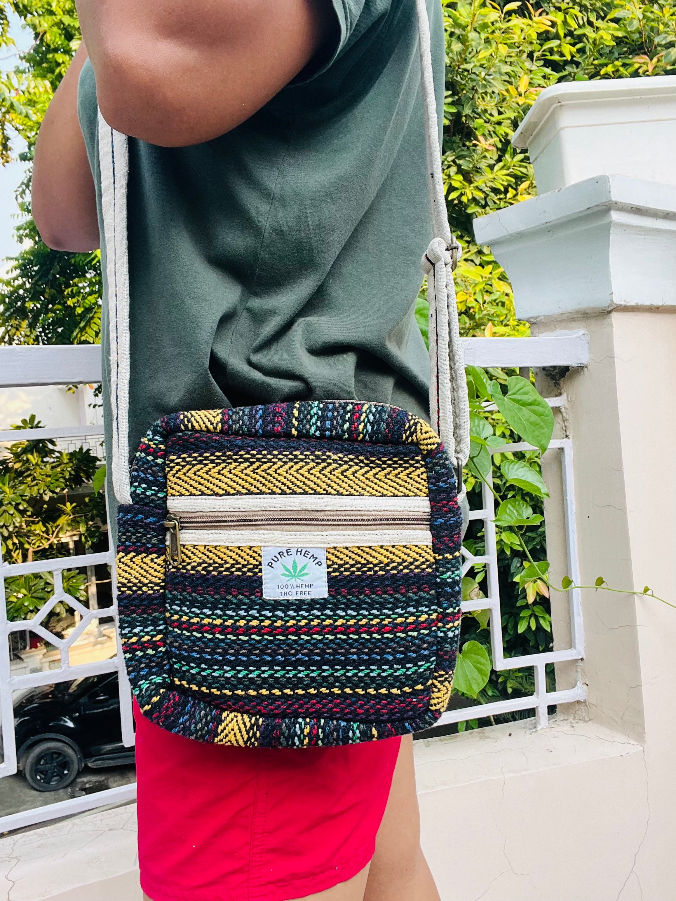 Square Sling Bag The Nomad Vibes