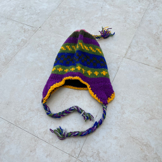 Winter Cap with braids