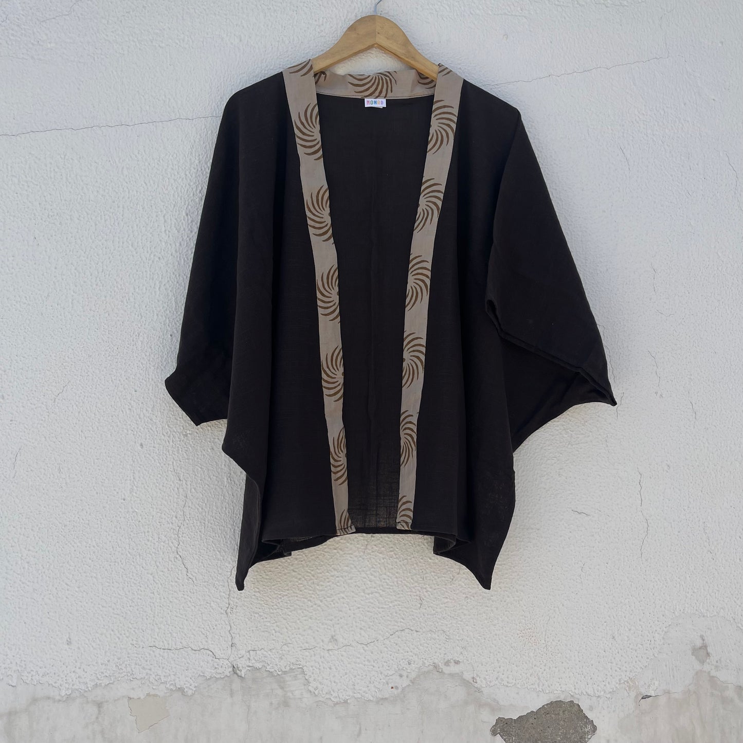 Arika Cotton Shrug- Brown