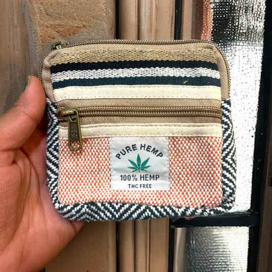 Mini Hemp Pouch (Square)