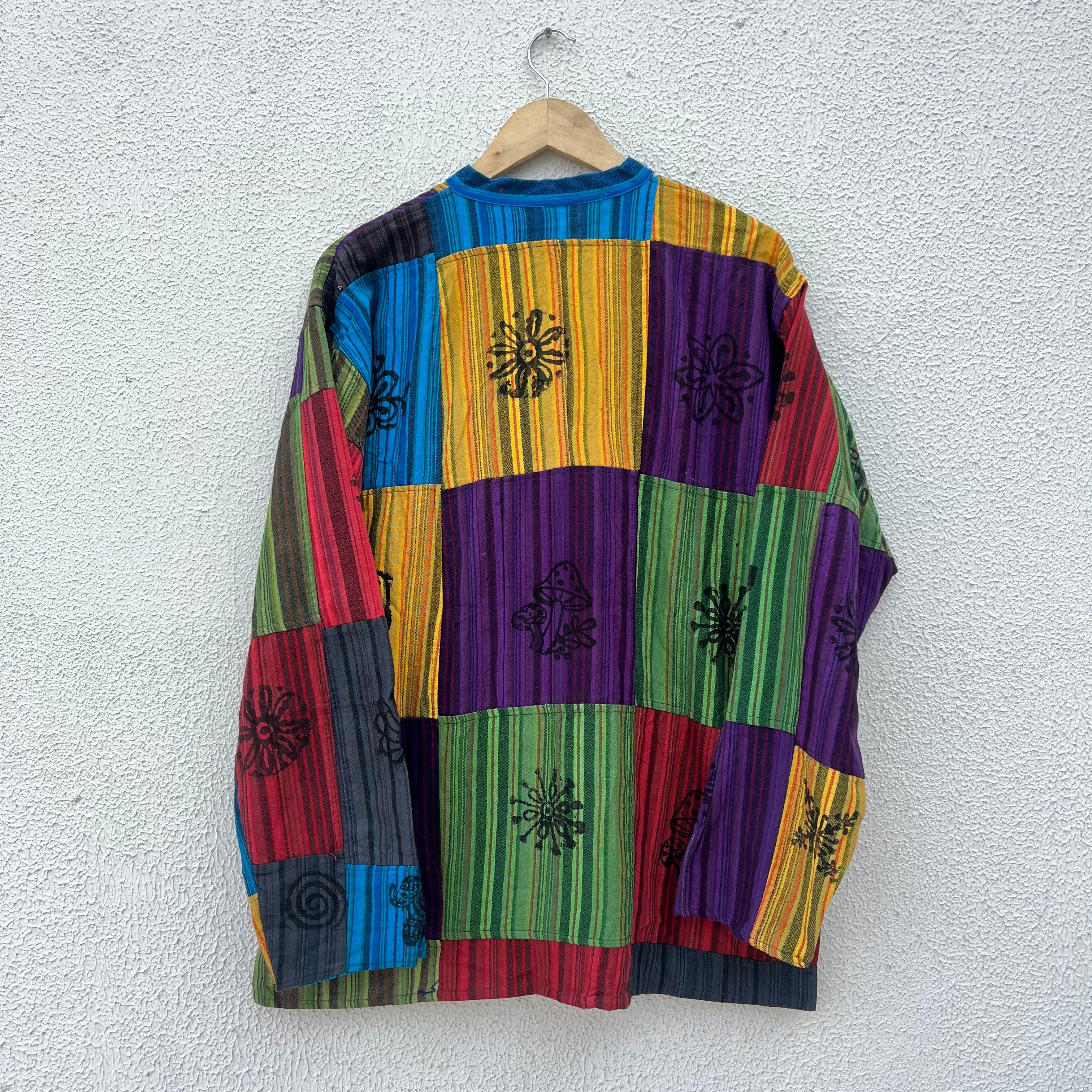 Nomad Patchwork Kurta - Multicolour