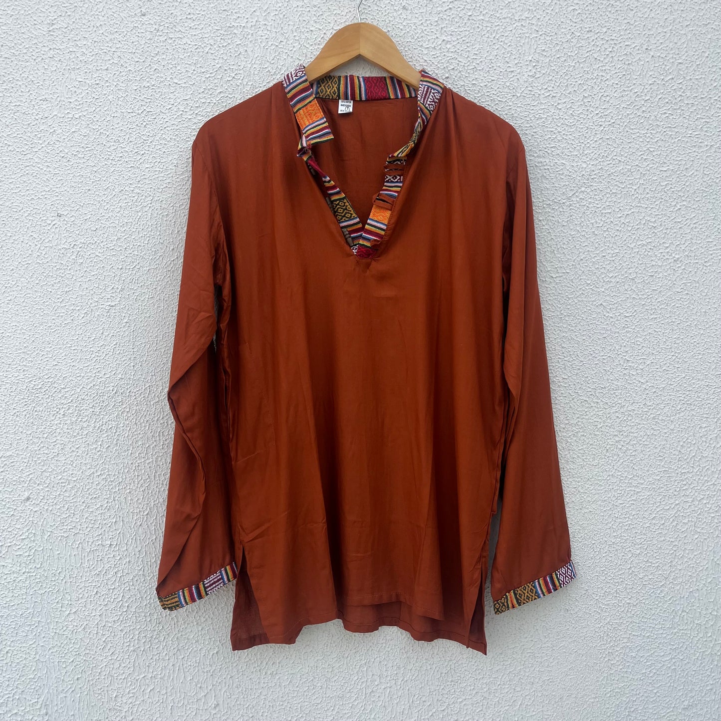 Nepali Kurta - Orange