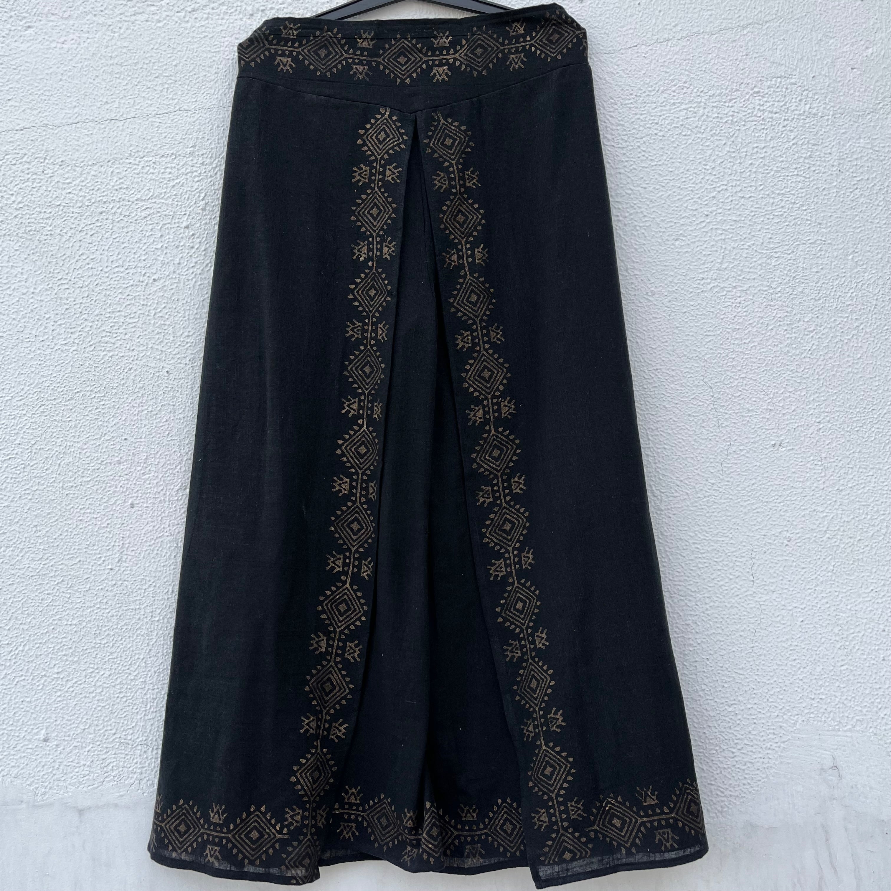 Mastani Cotton Pant- Midnight Balck