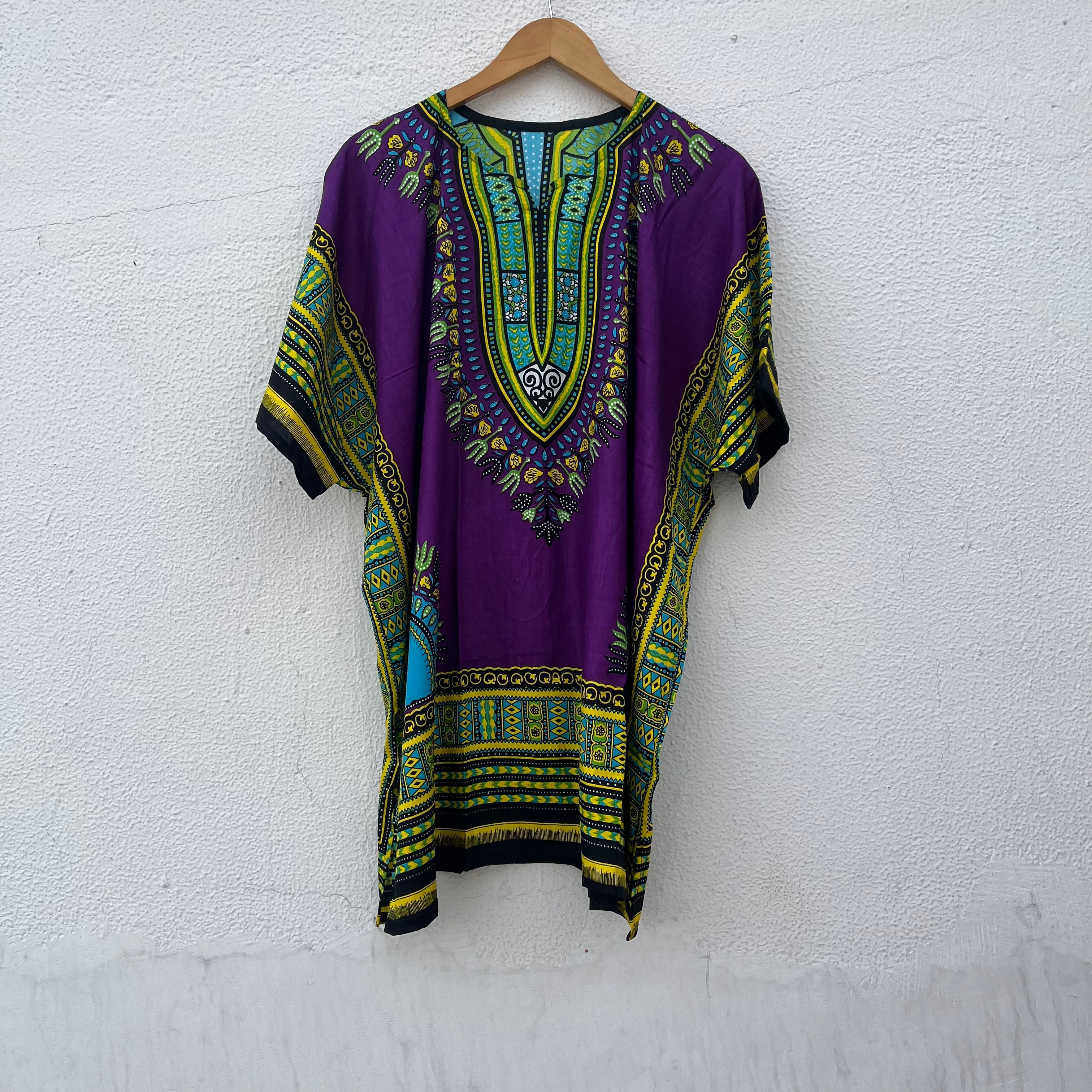 Dashiki Shirt - purple