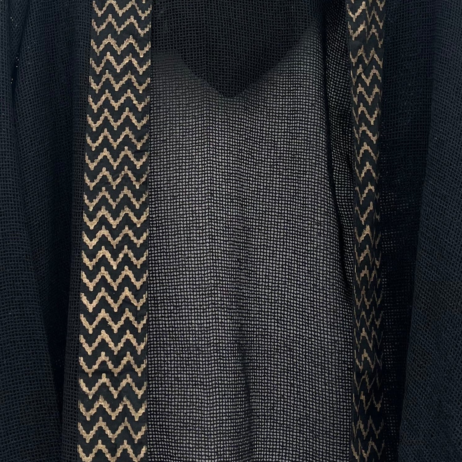 Kabira Cotton Shrug - Midnight Black