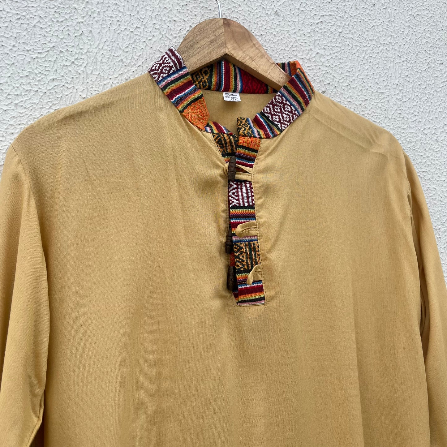 Nepali Kurta - Golden