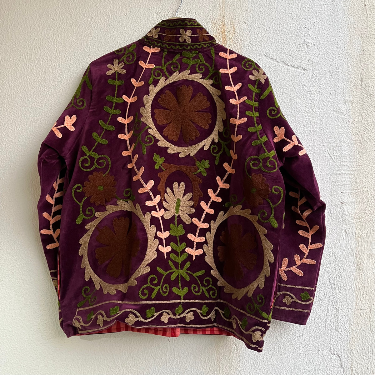 Jaipuri Thread Velvet Jacket