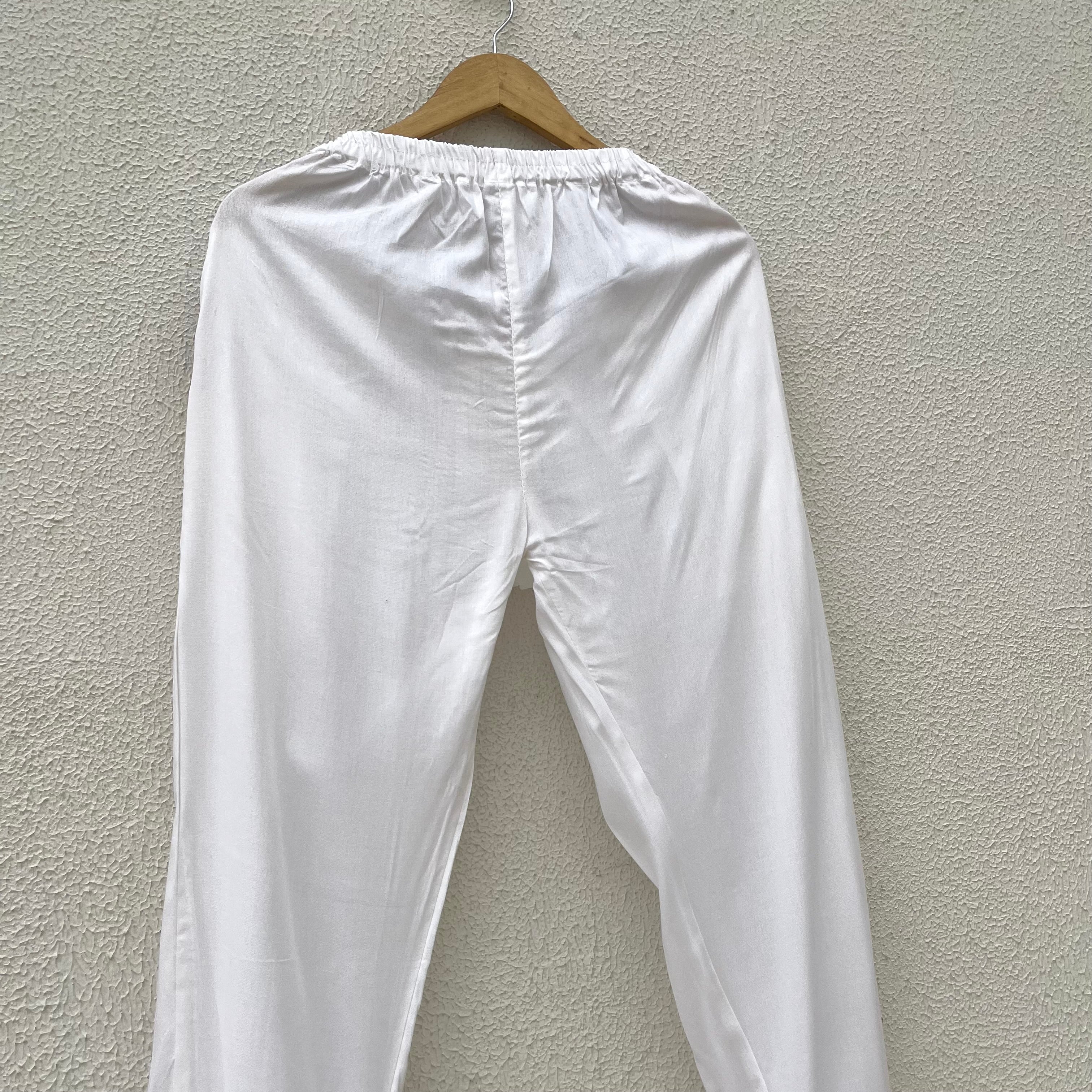 Nepali Pants - White