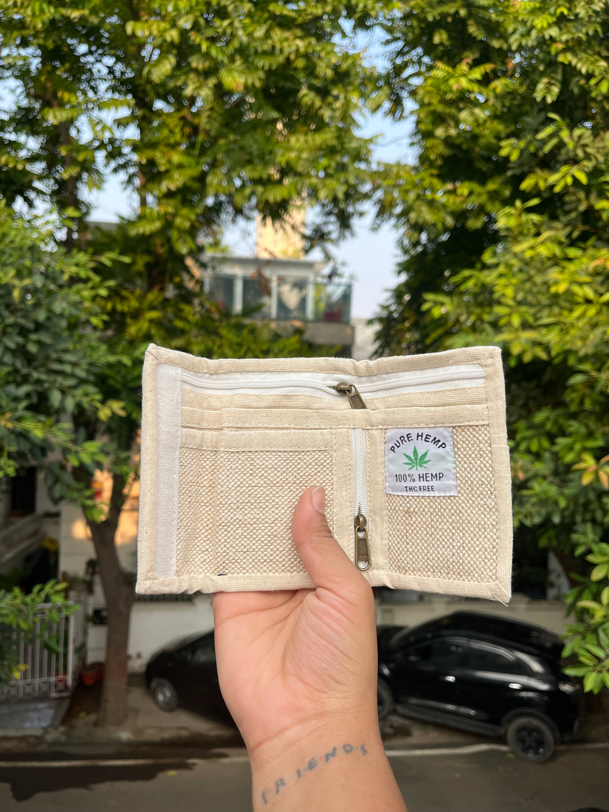 Hemp Leaf Wallet