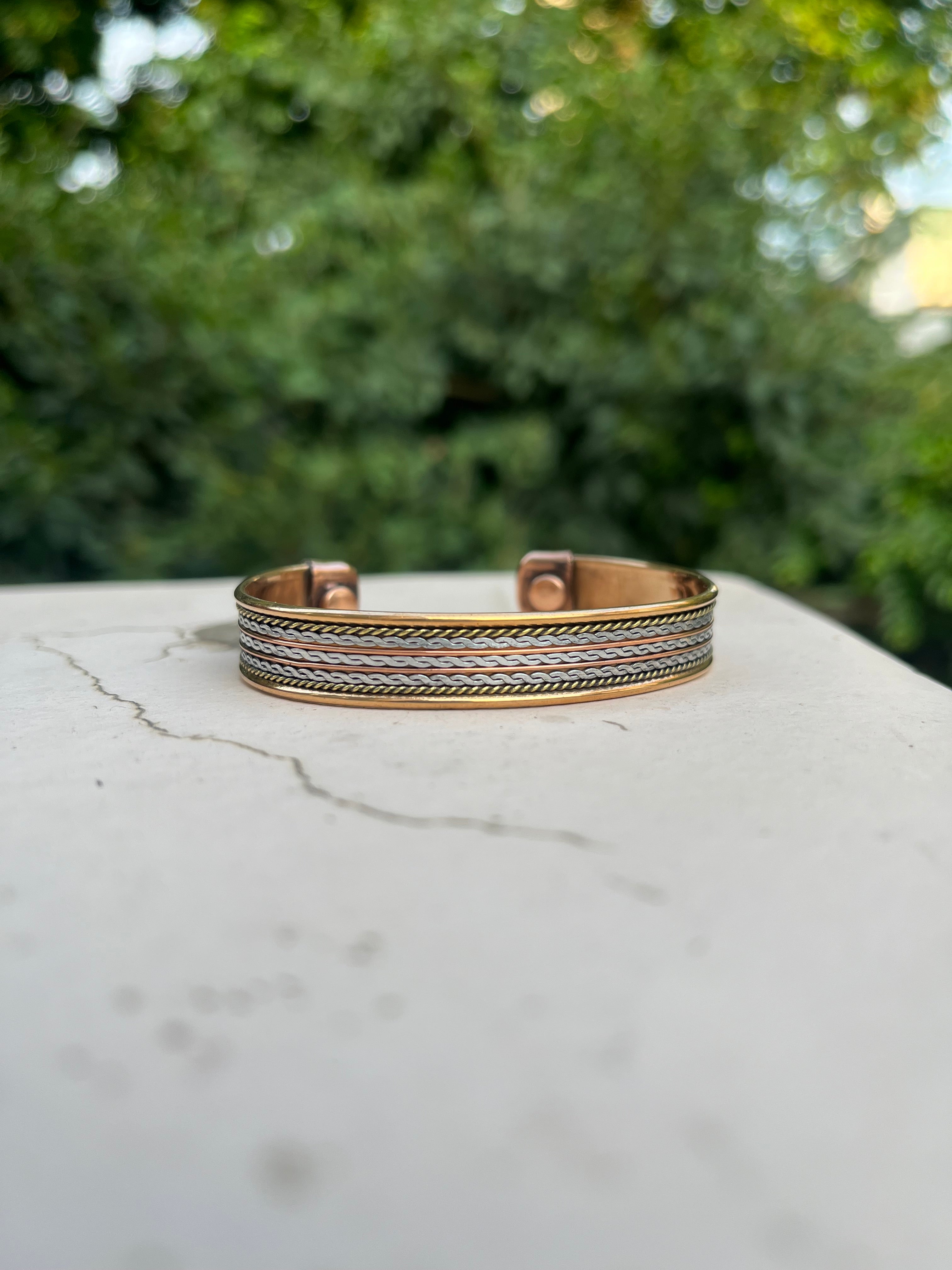 2 Brass Bracelet