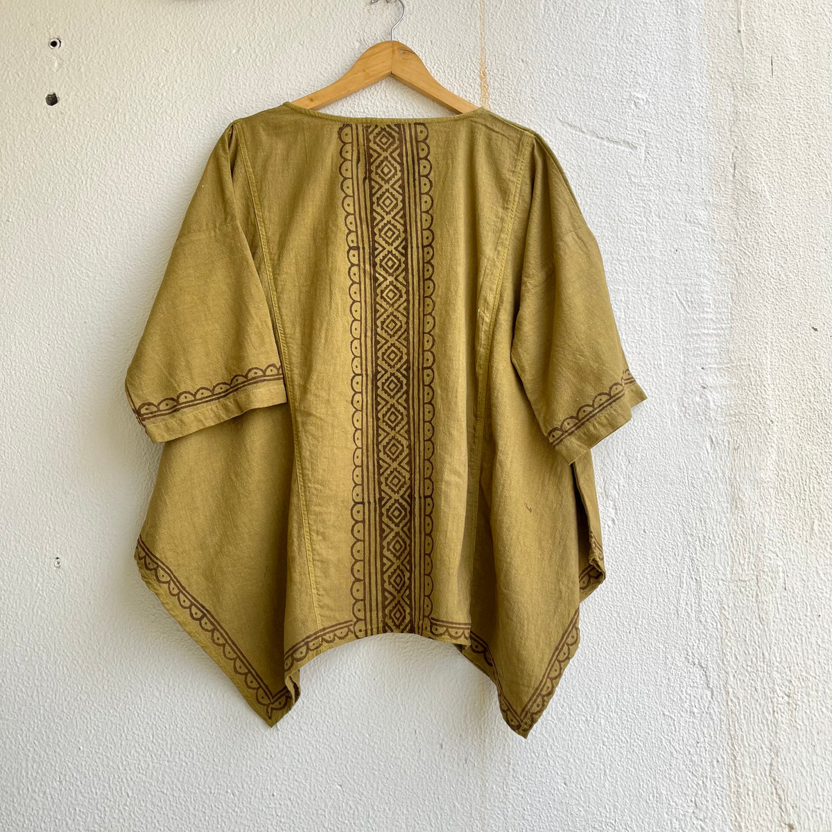 Bairan Cotton Top- Mustard