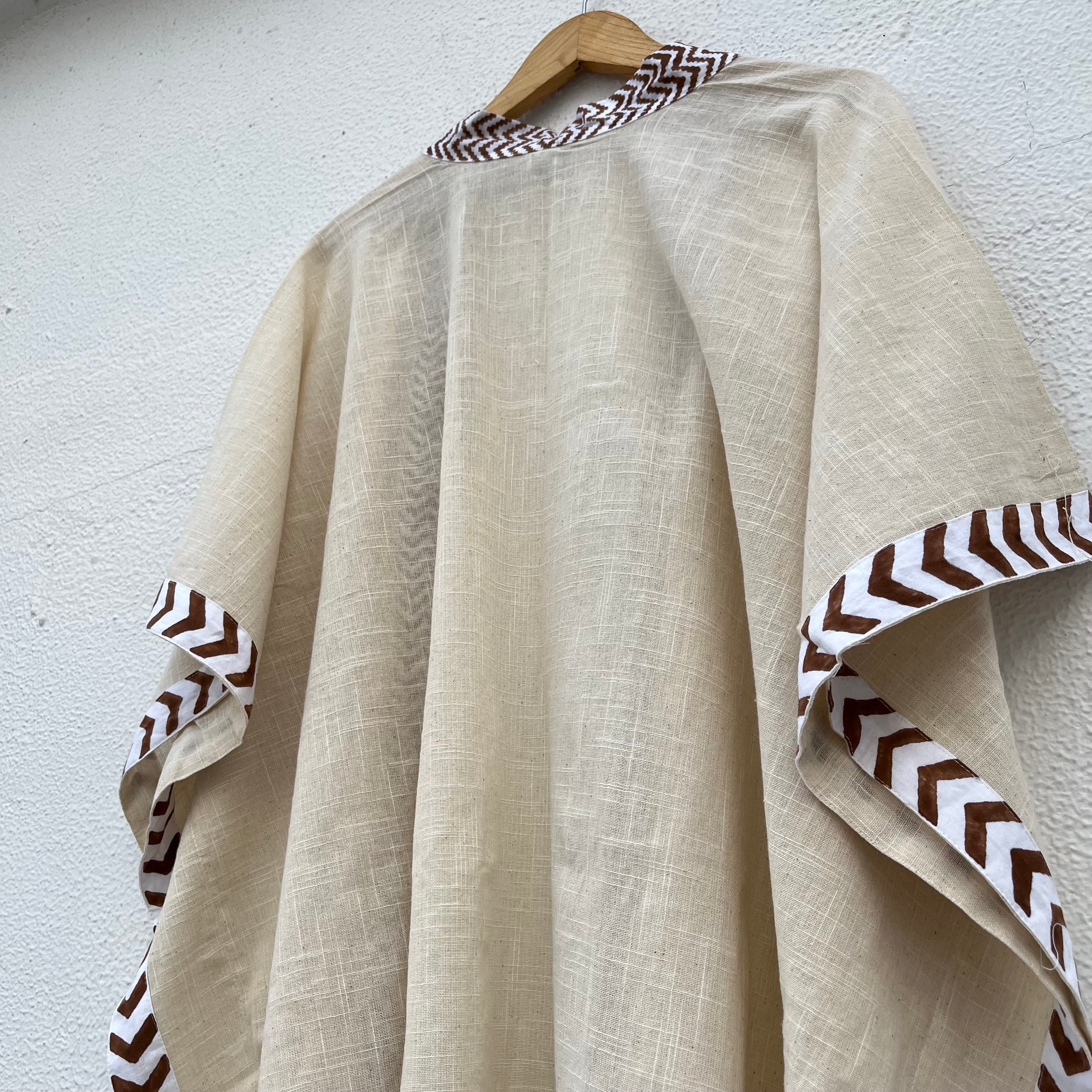Karwaan Cotton Shrug - Warm Cream