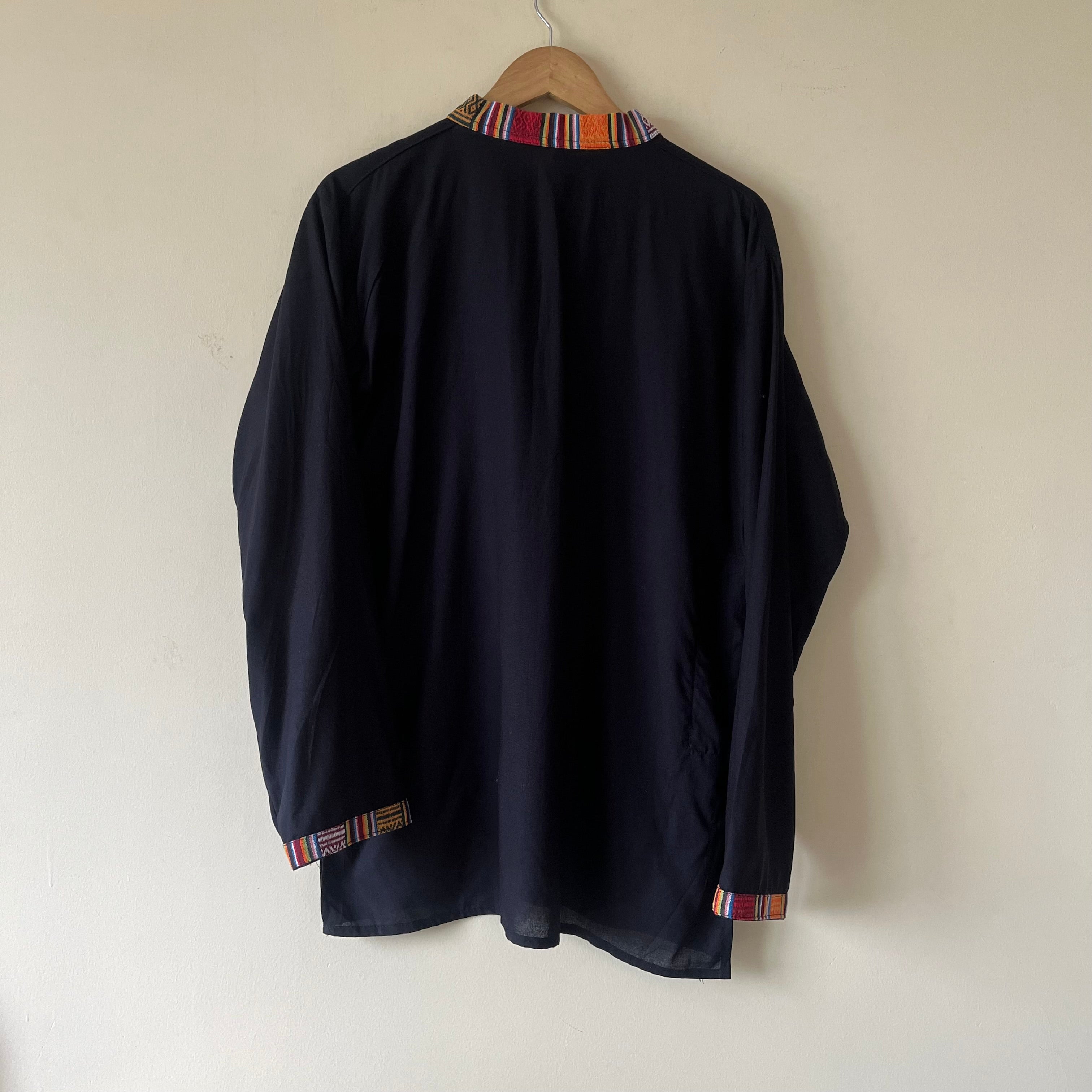 Nepali Kurta - Black