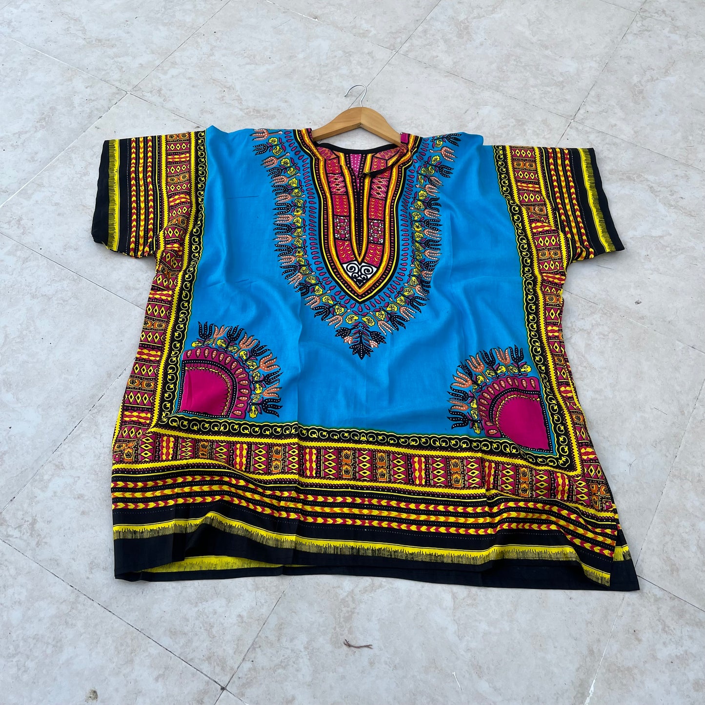 Dashiki Shirt - Blue