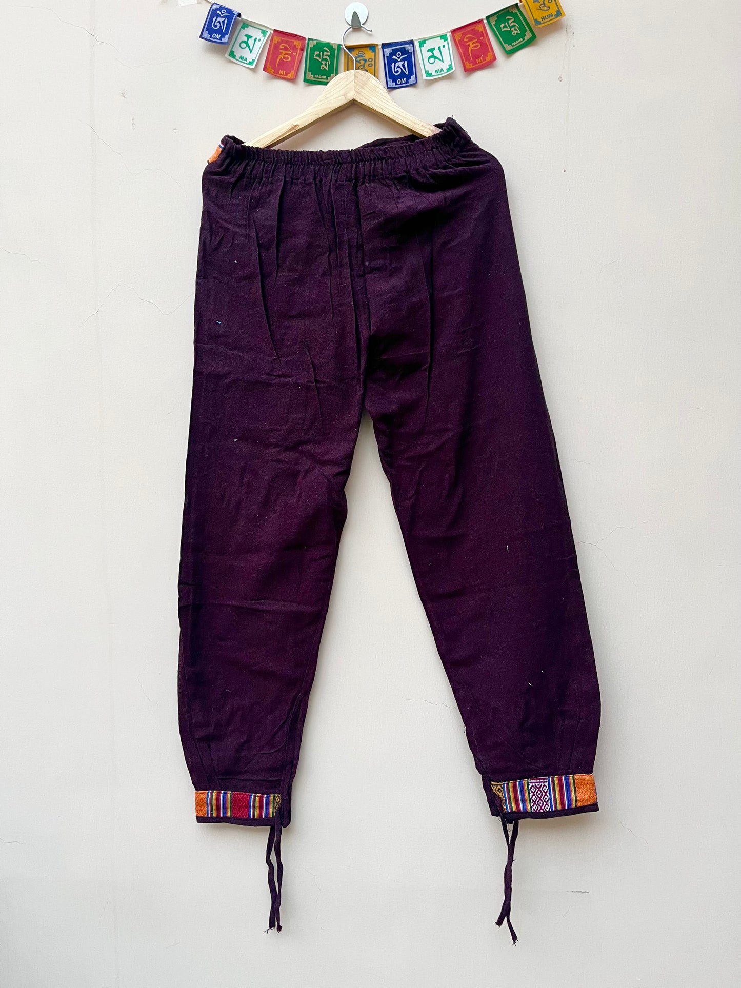 Nepali Pants - Maroon