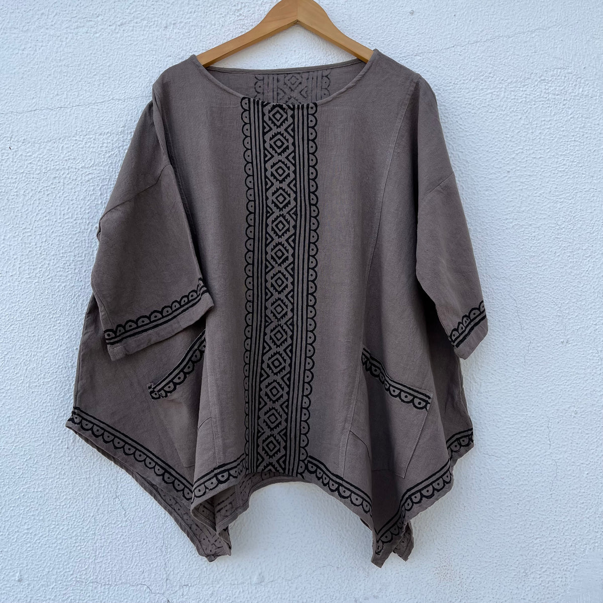 Bairan Cotton Top- Beige