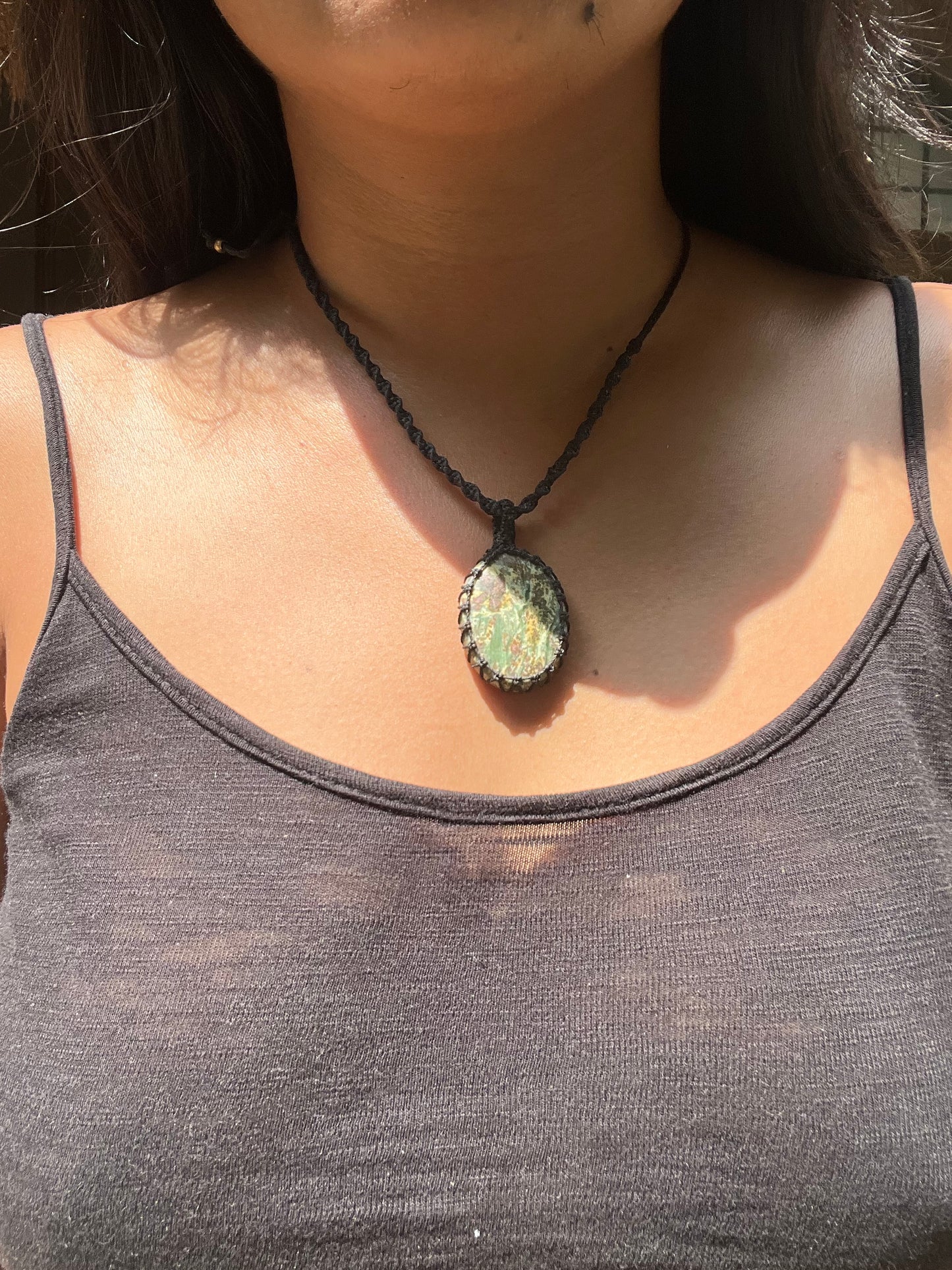 Bohemian Gemstone Necklace