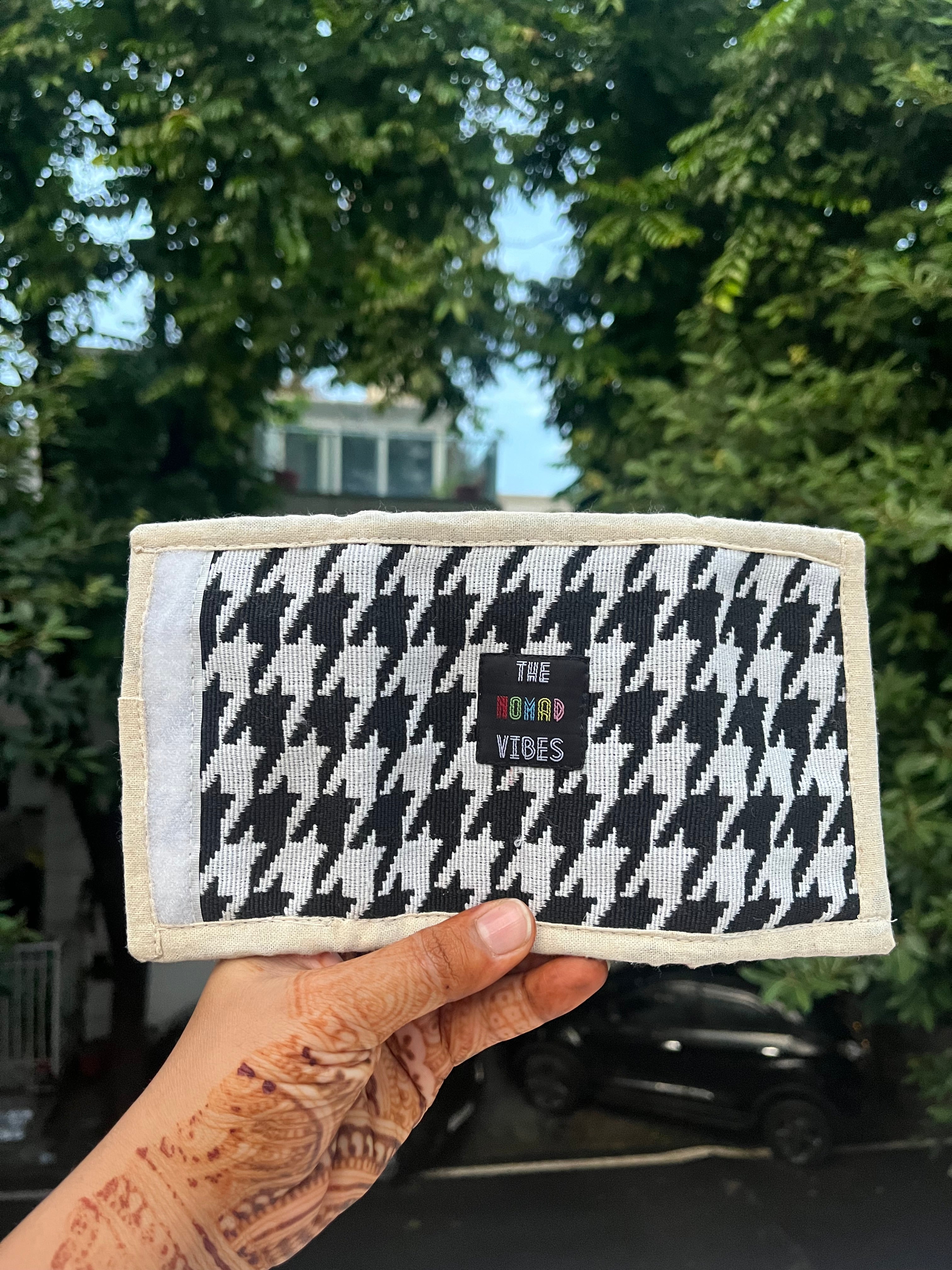 Hemp Wallet- Monochrome