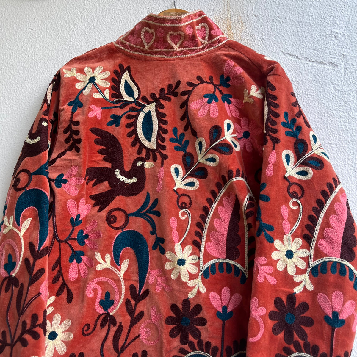 Jaipuri Thread Velvet Jacket