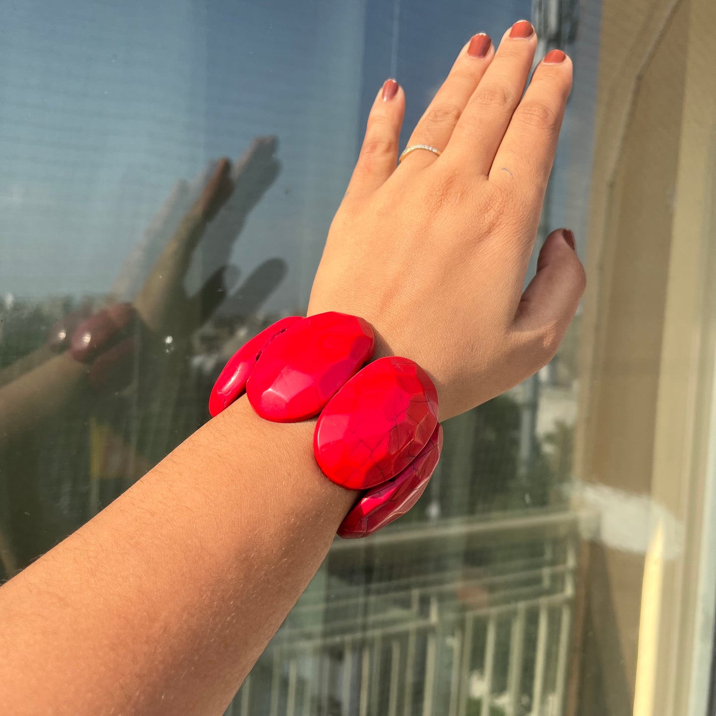 Vintage Acrylic Bracelet