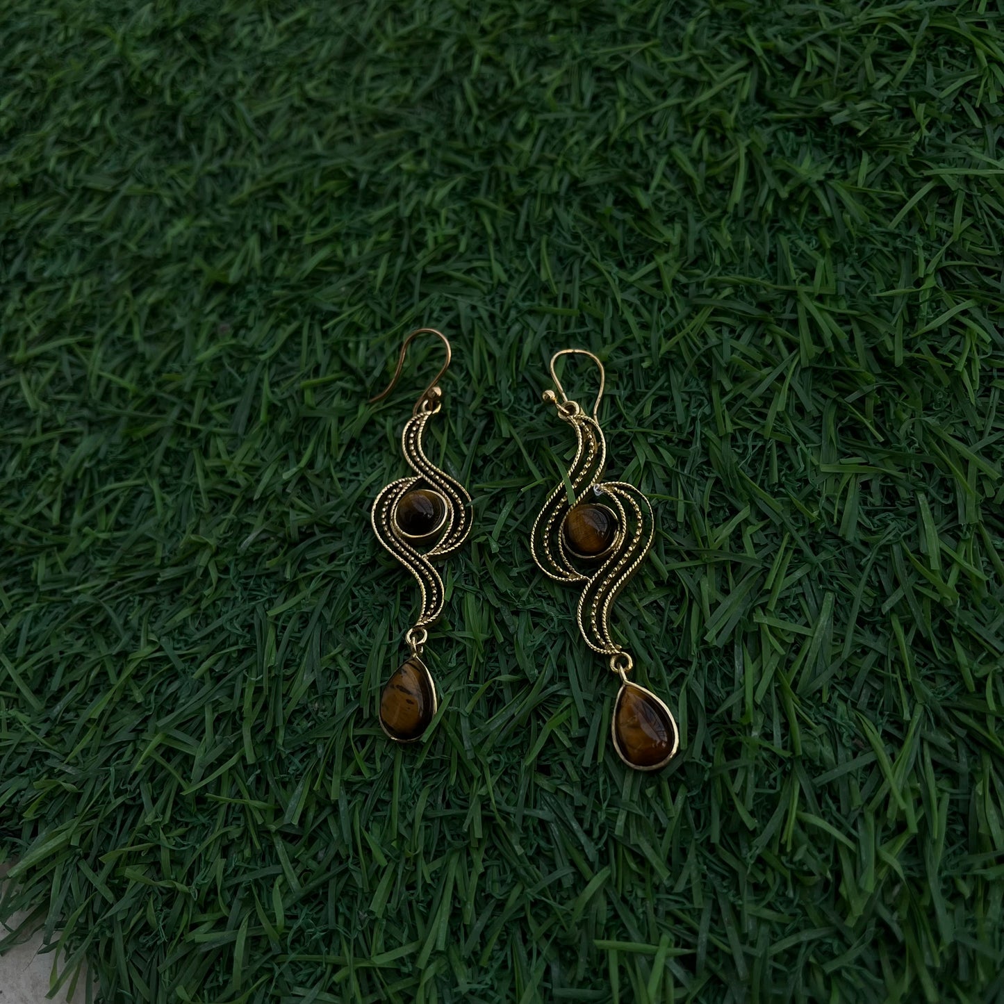 Tiger Eye Earrings