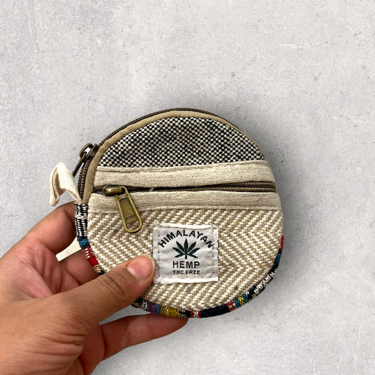 Mini Hemp Pouch (Round)