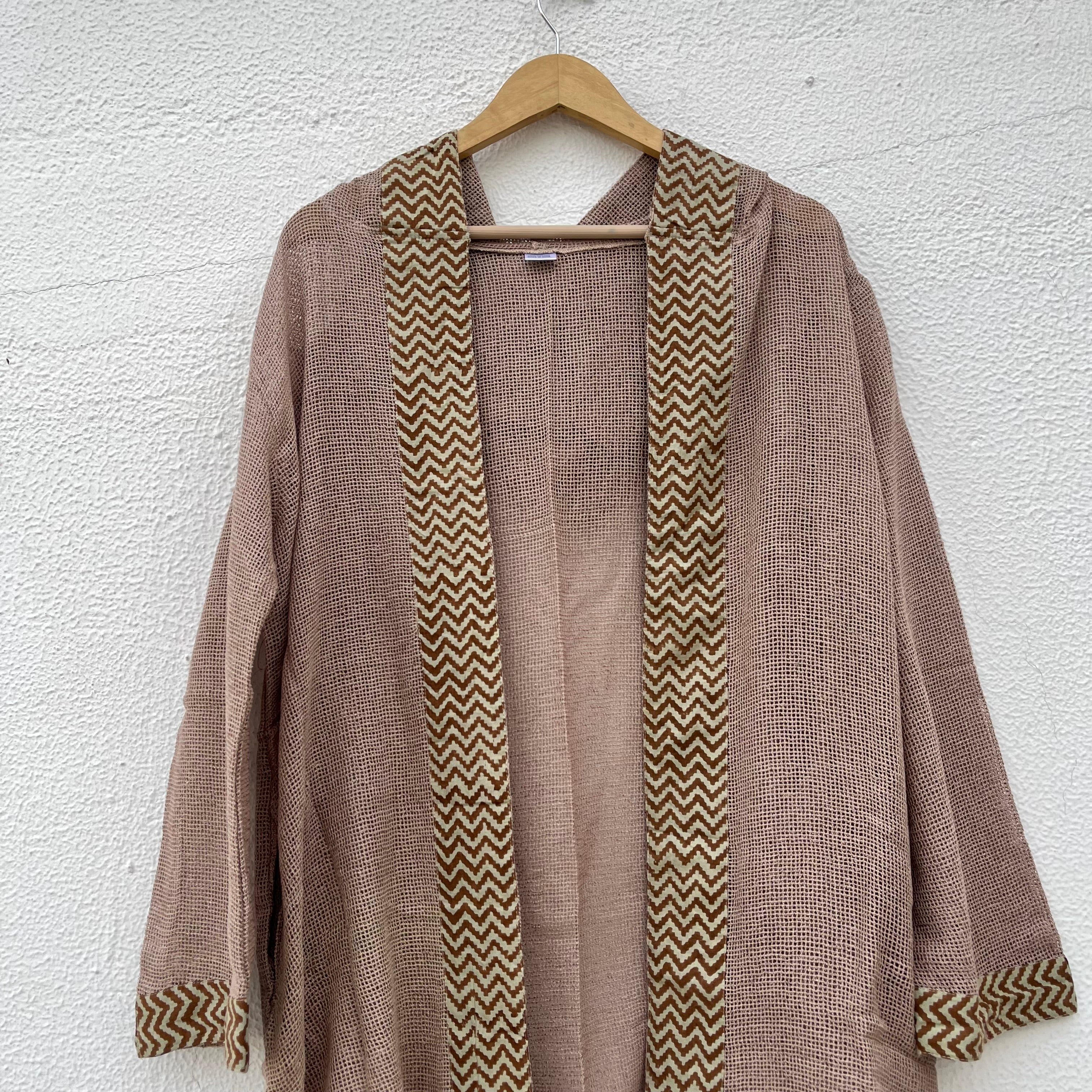 Kabira Cotton Shrug - Light Sand