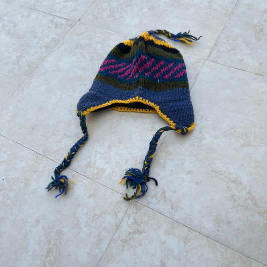 Winter Cap with braids