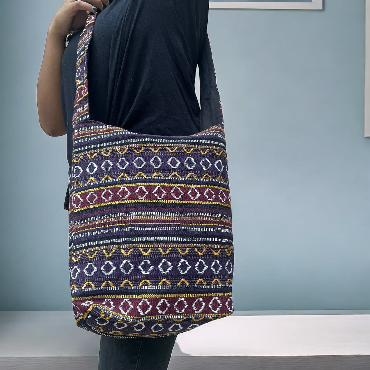 Big Hemp Jhola - Manmoji (Brown)
