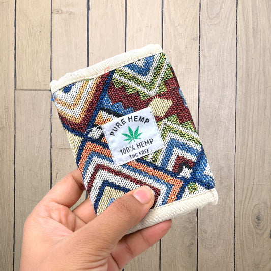 Hemp Wallet - Rhombus