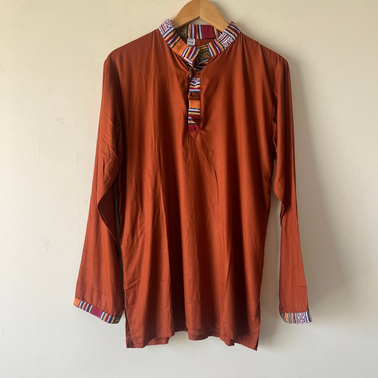 Nepali Kurta - Orange