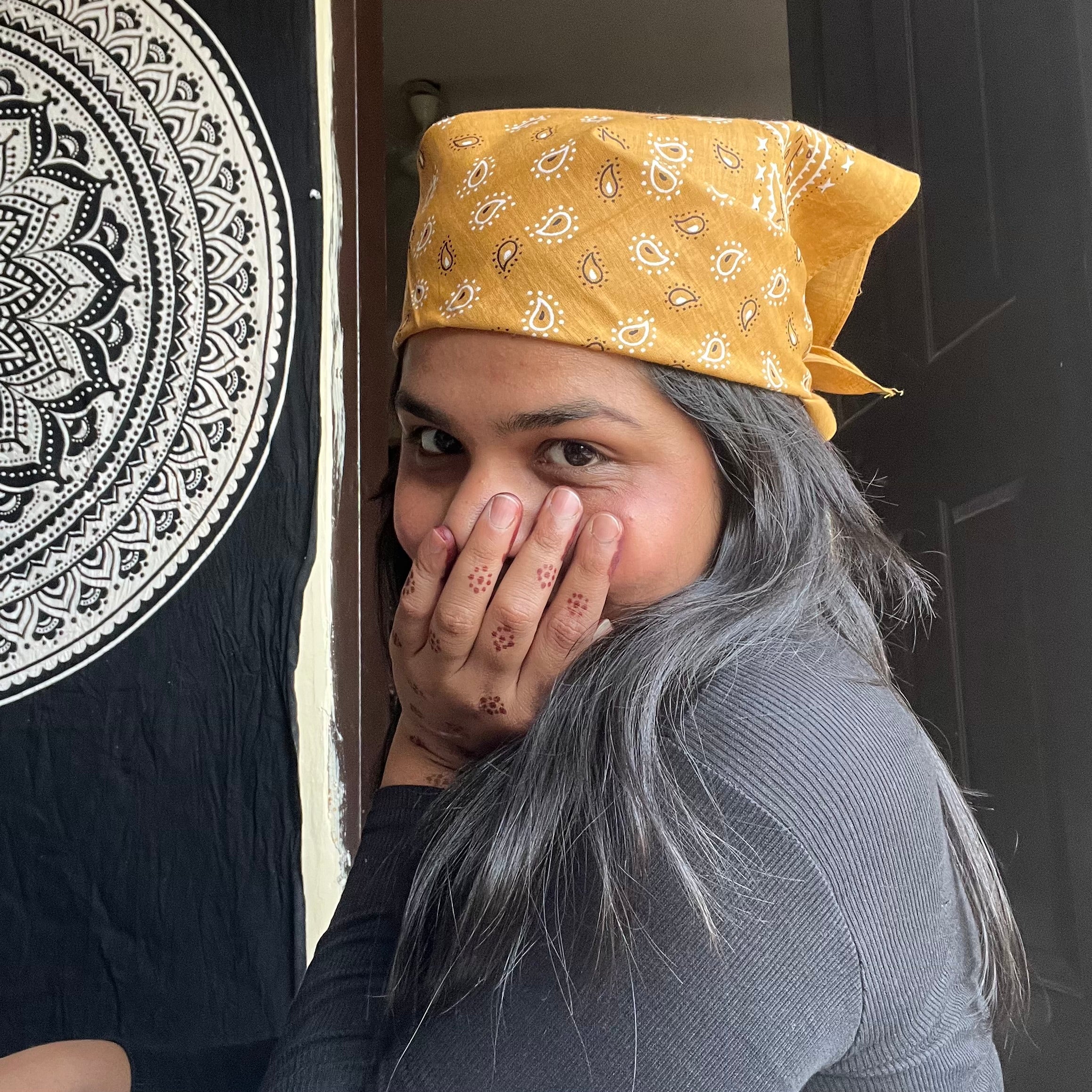Bandana : Summer Mustard