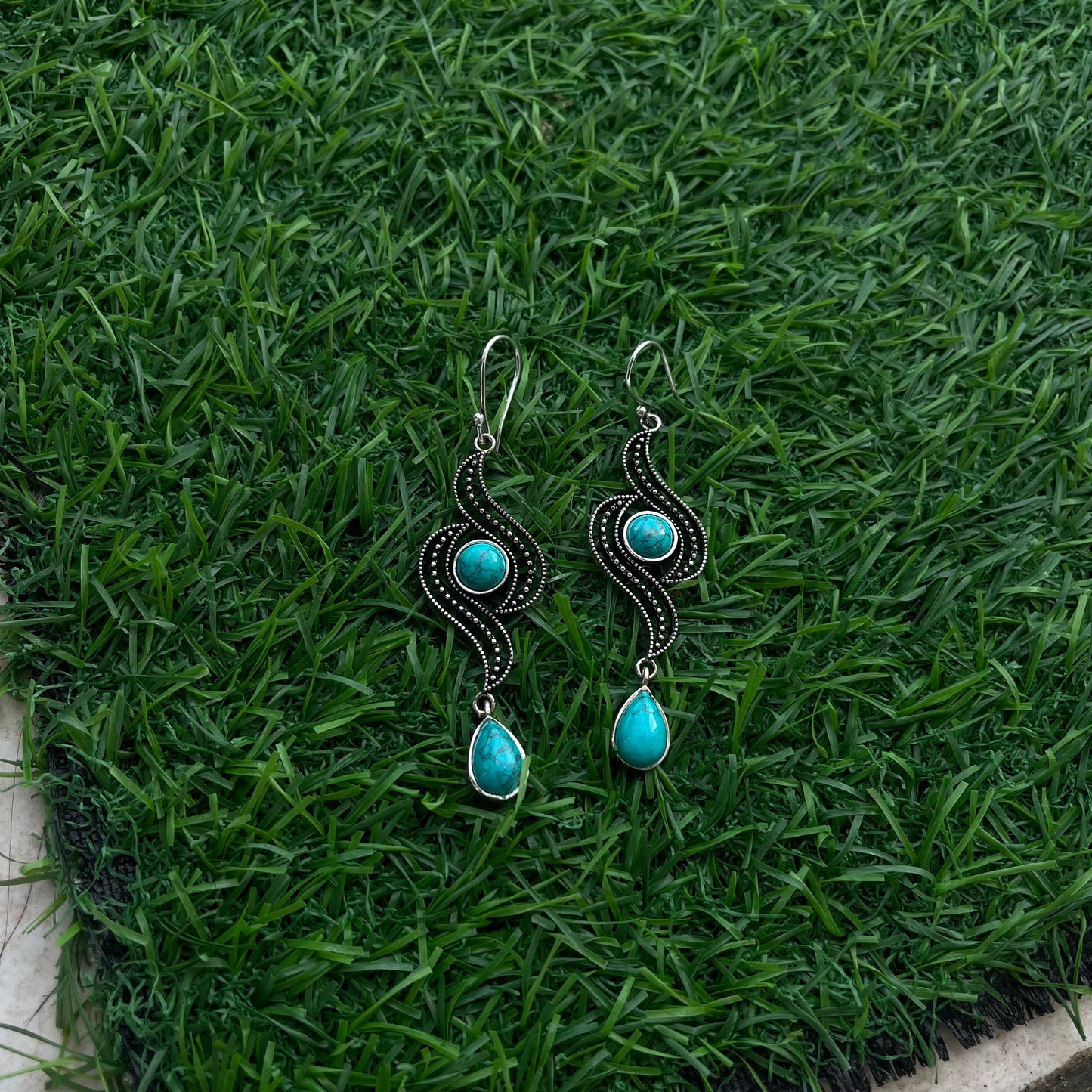 Blue Eye Earrings