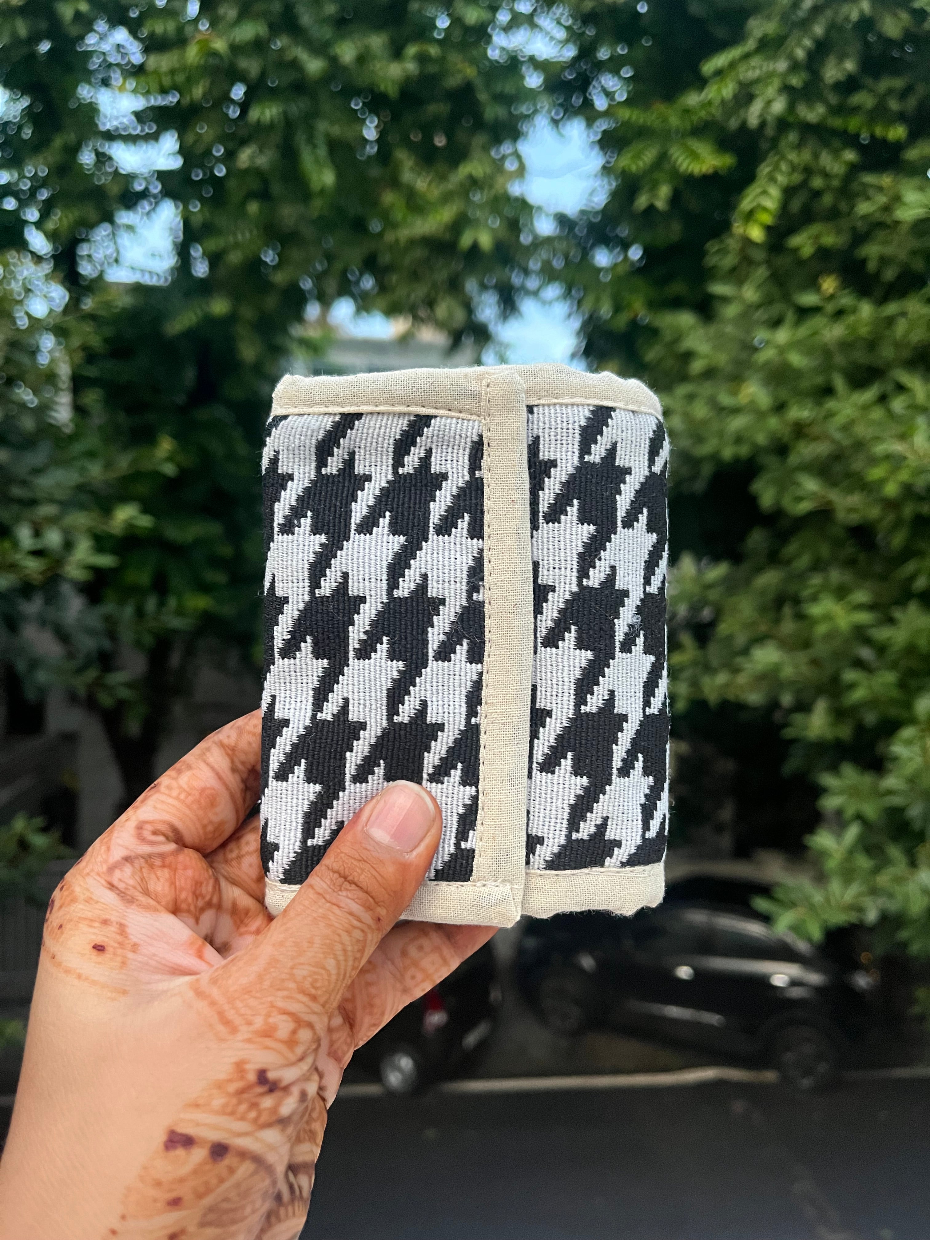 Hemp Wallet- Monochrome
