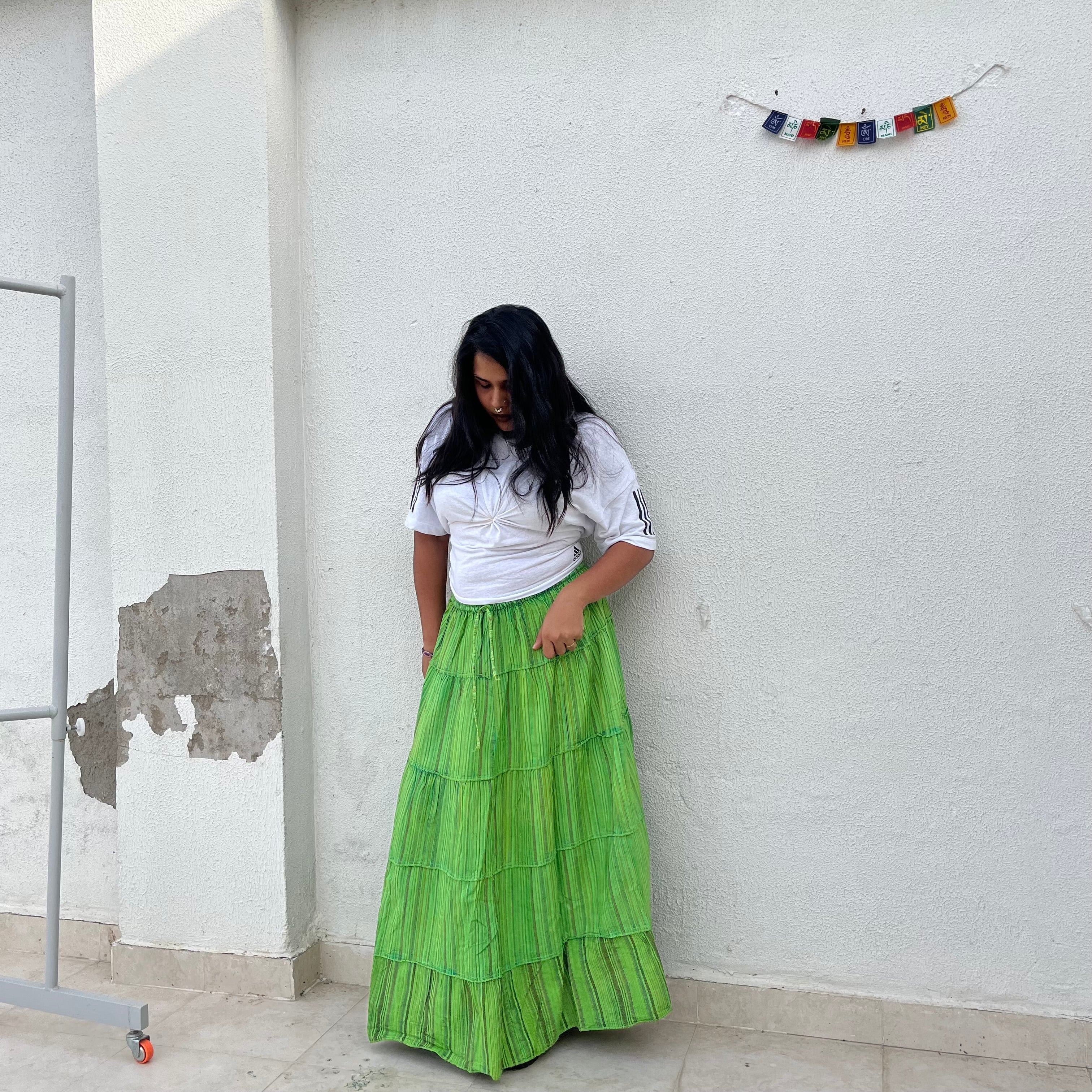 Gypsy Skirt - Green