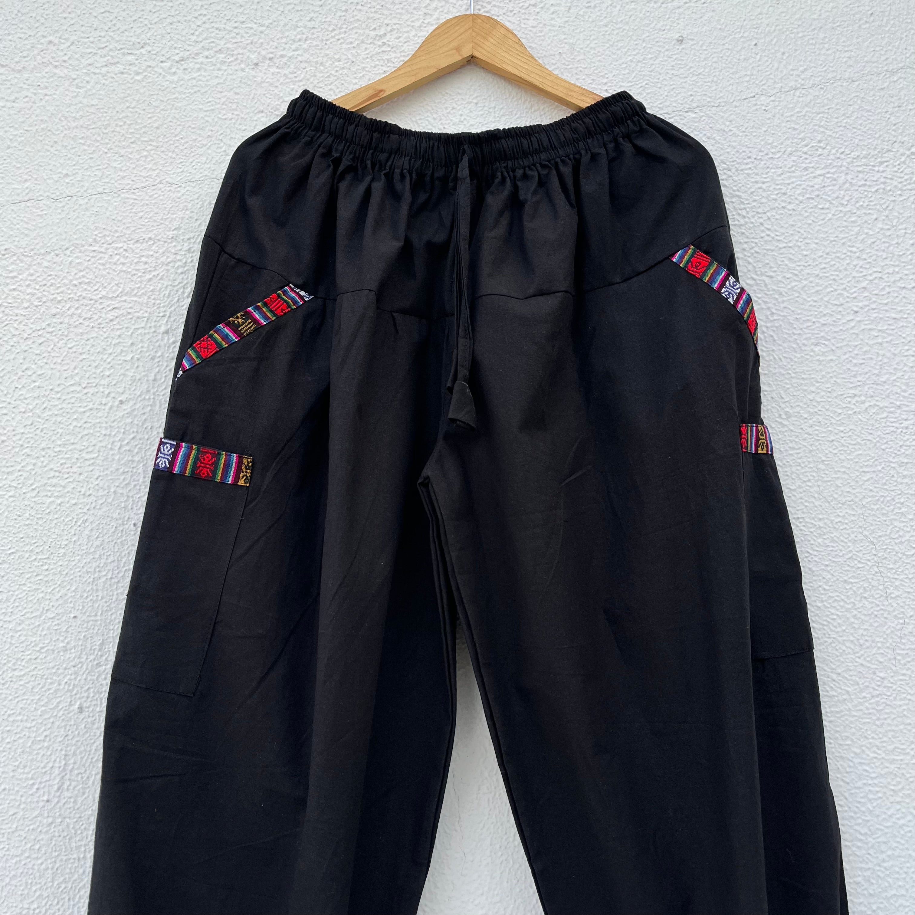 Pahadi Baggy Pants - Black