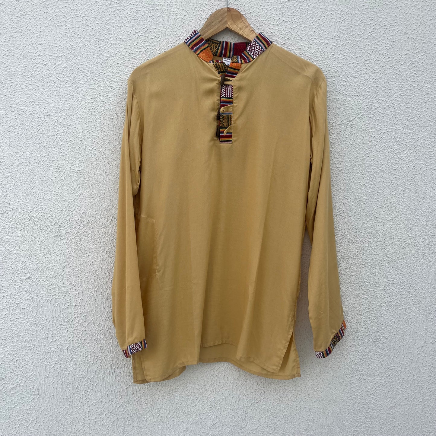 Nepali Kurta - Golden
