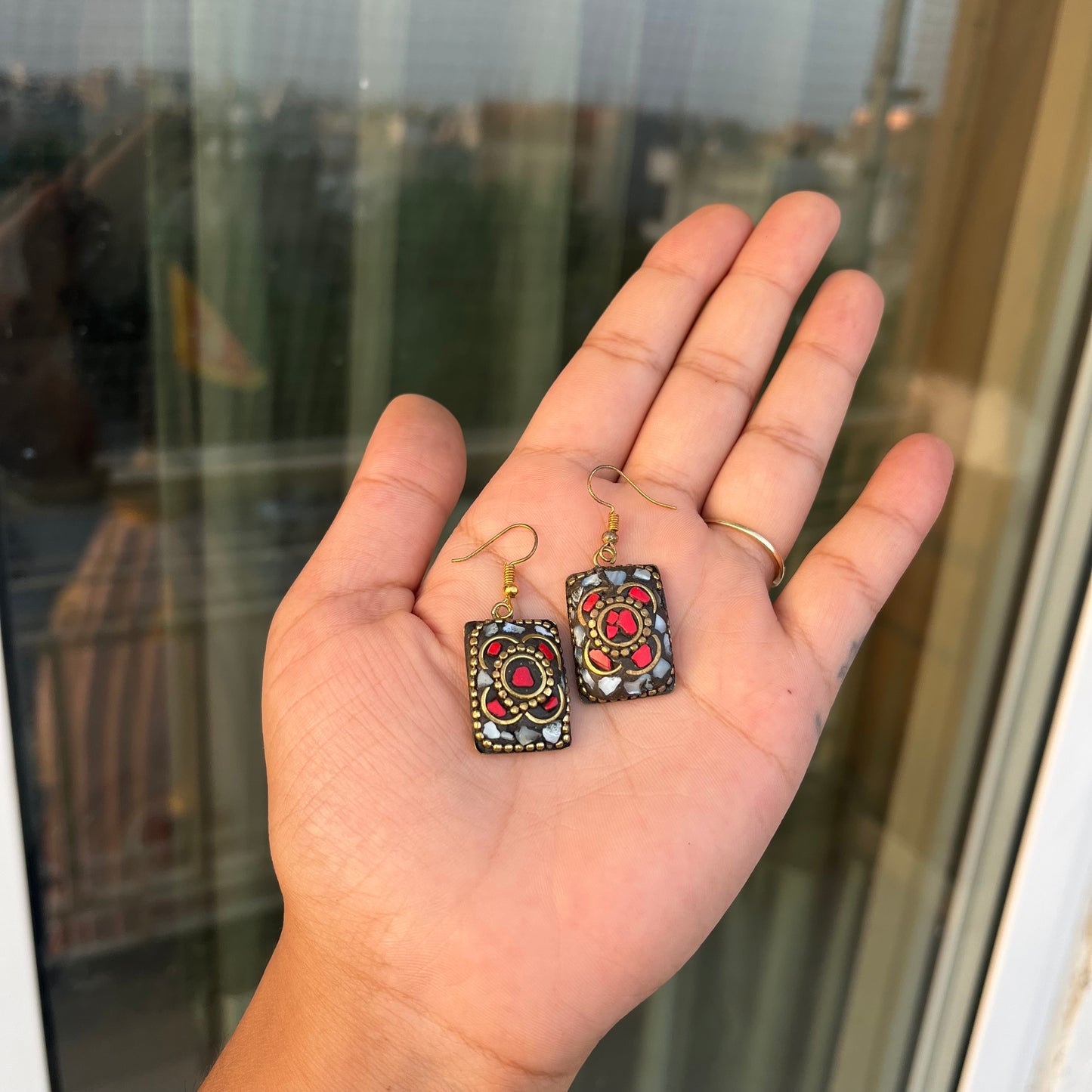 Retro Laakh Earrings