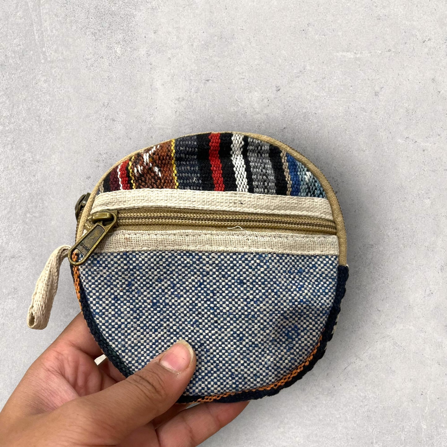 Mini Hemp Pouch (Round)