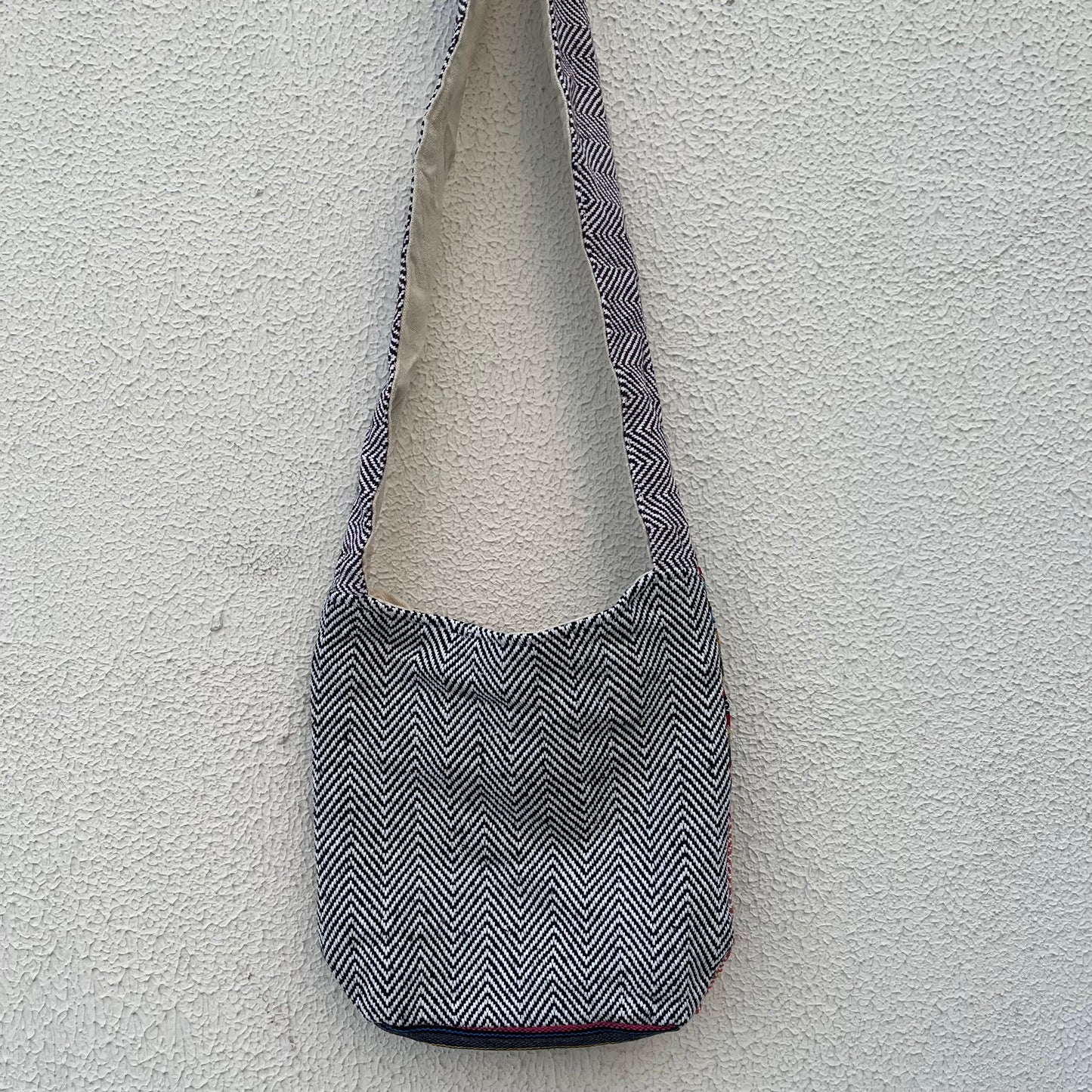 Small Hemp Jhola - Multicolor