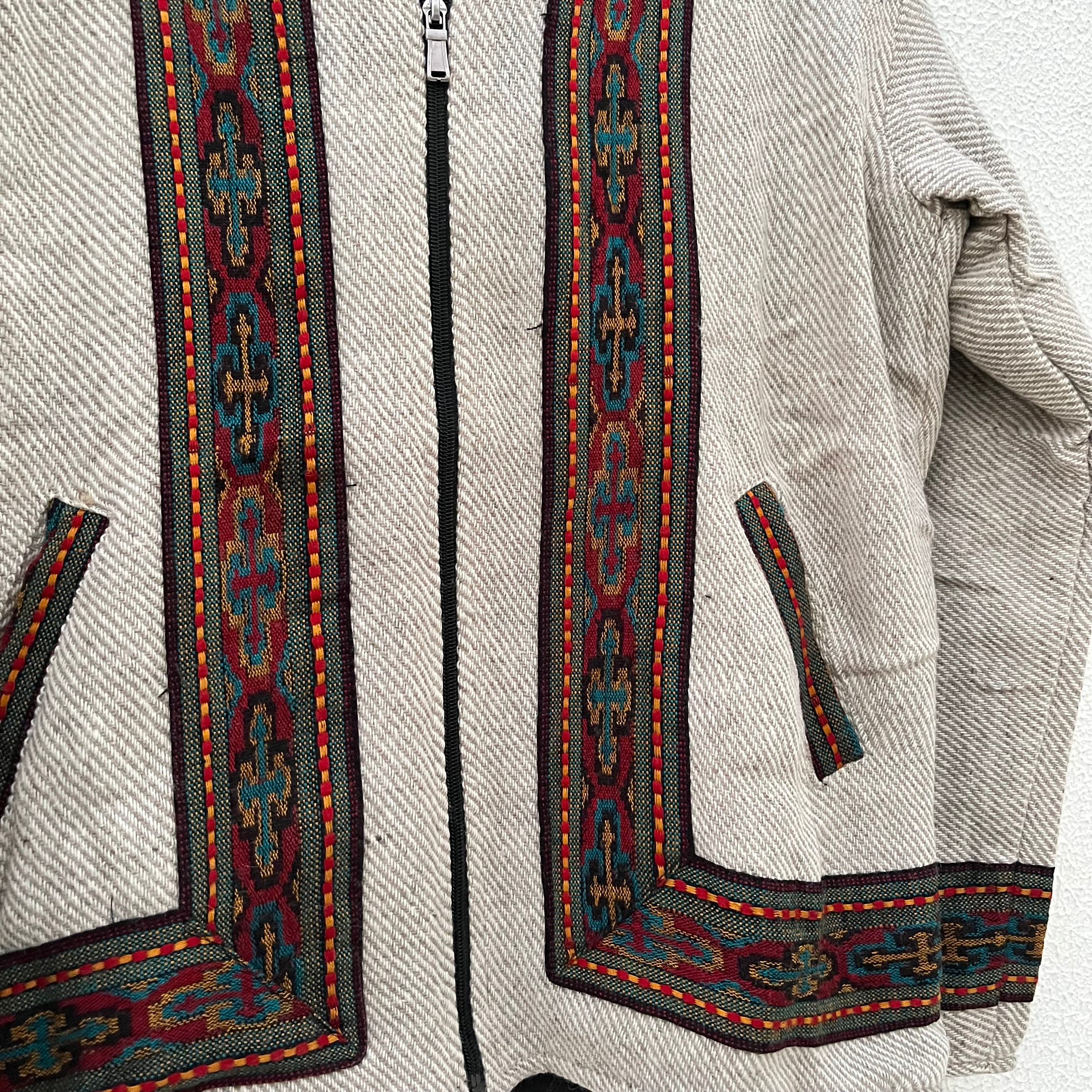 Himachali Jacket - Beige