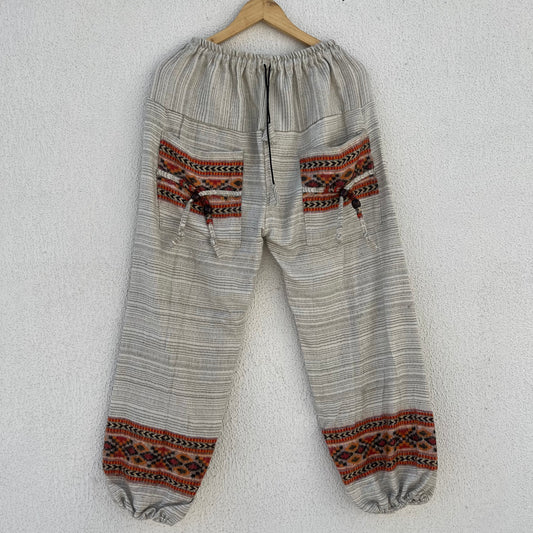 Woollen Pahadi Kullu Pants- Grey